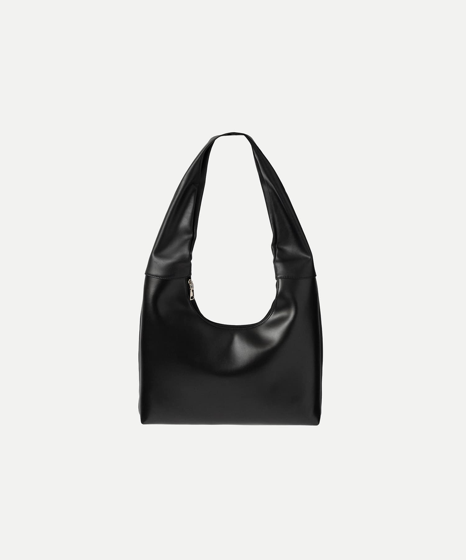 Oversize leather shoulder bag STUDIOUS