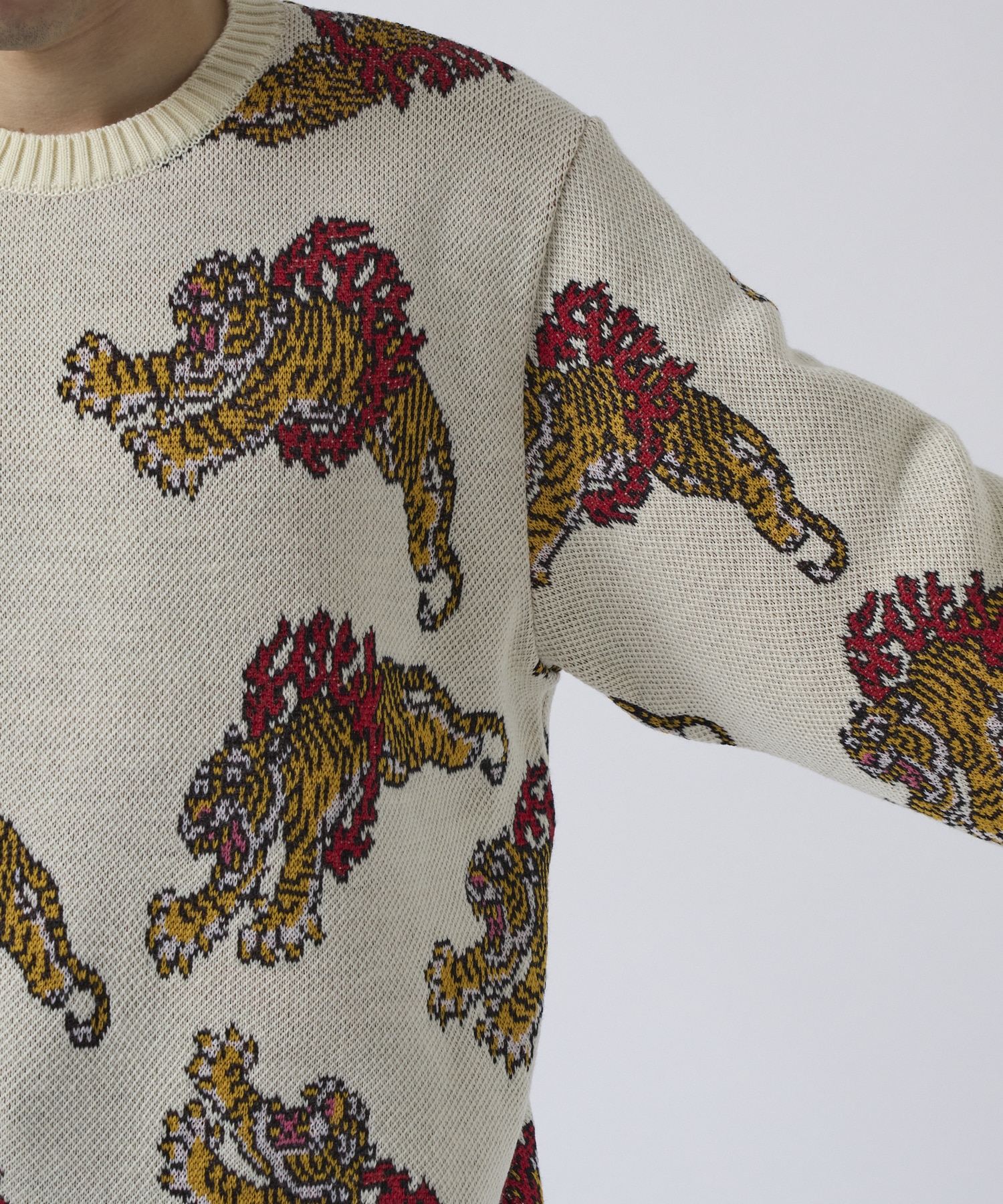 TIM LEHI/CREW NECK SWEATER WACKO MARIA