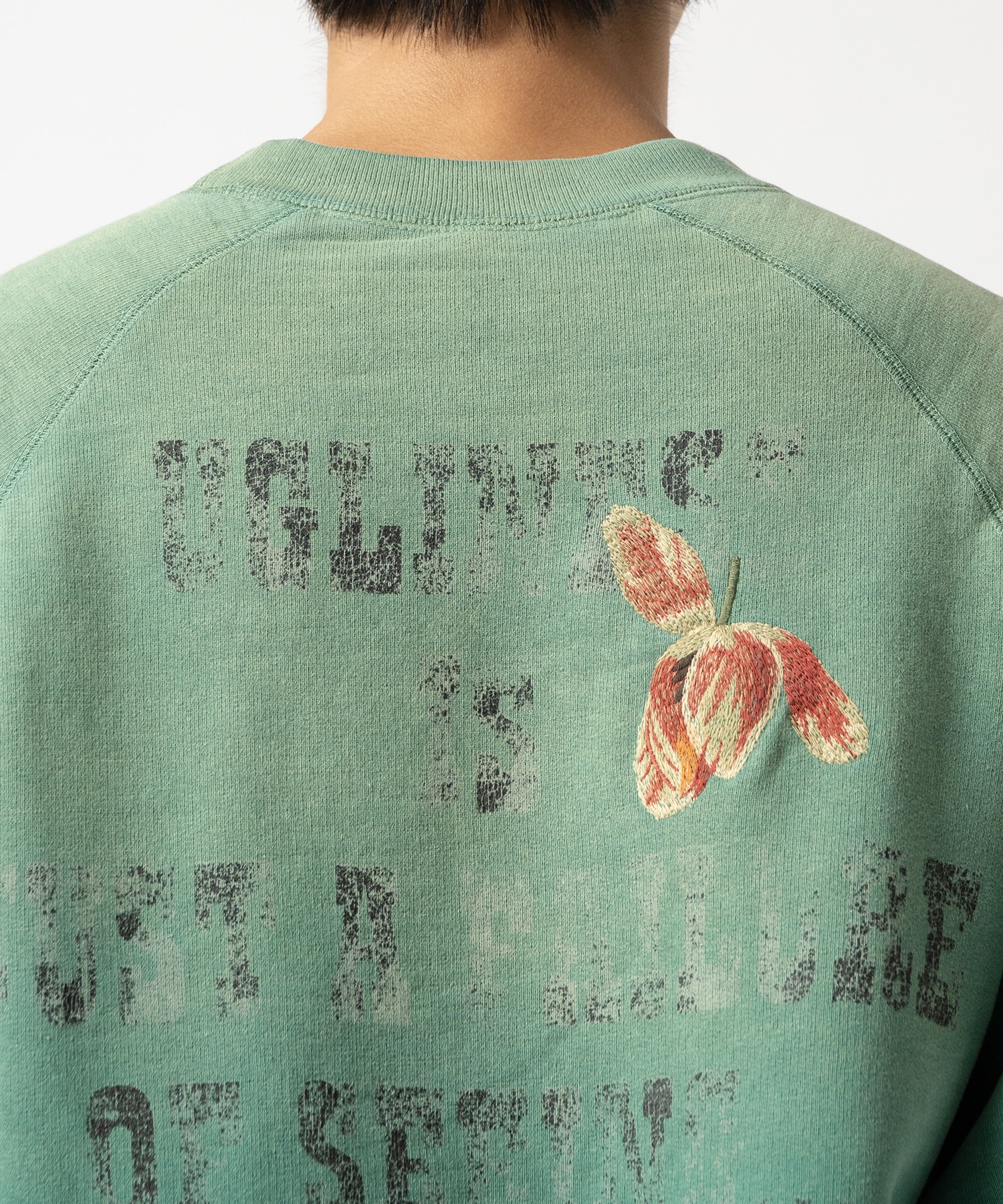 Vintage finished sweatshirt KHOKI