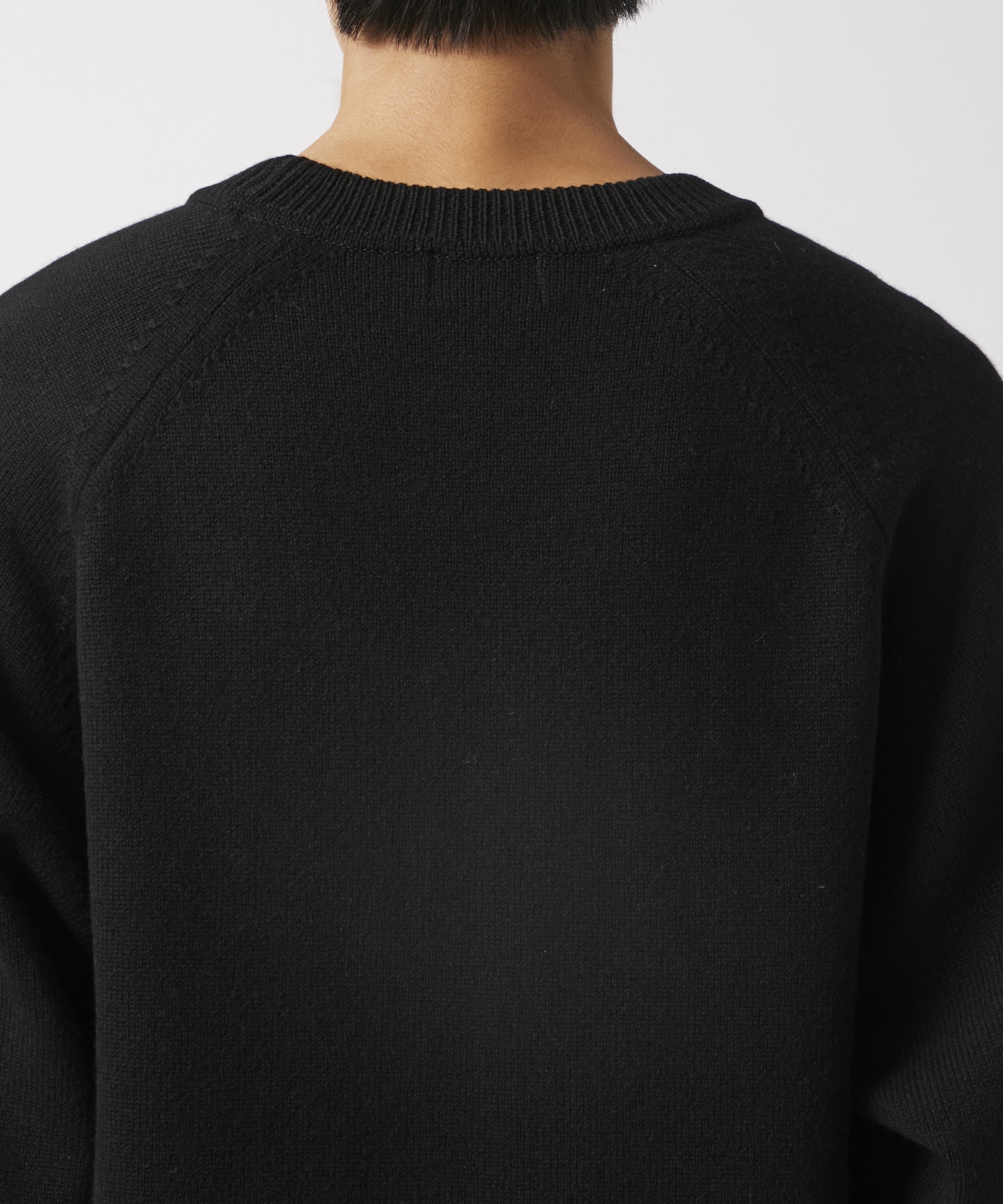 RERACS RAGLAN CREW NECK PULLOVER KNIT THE RERACS