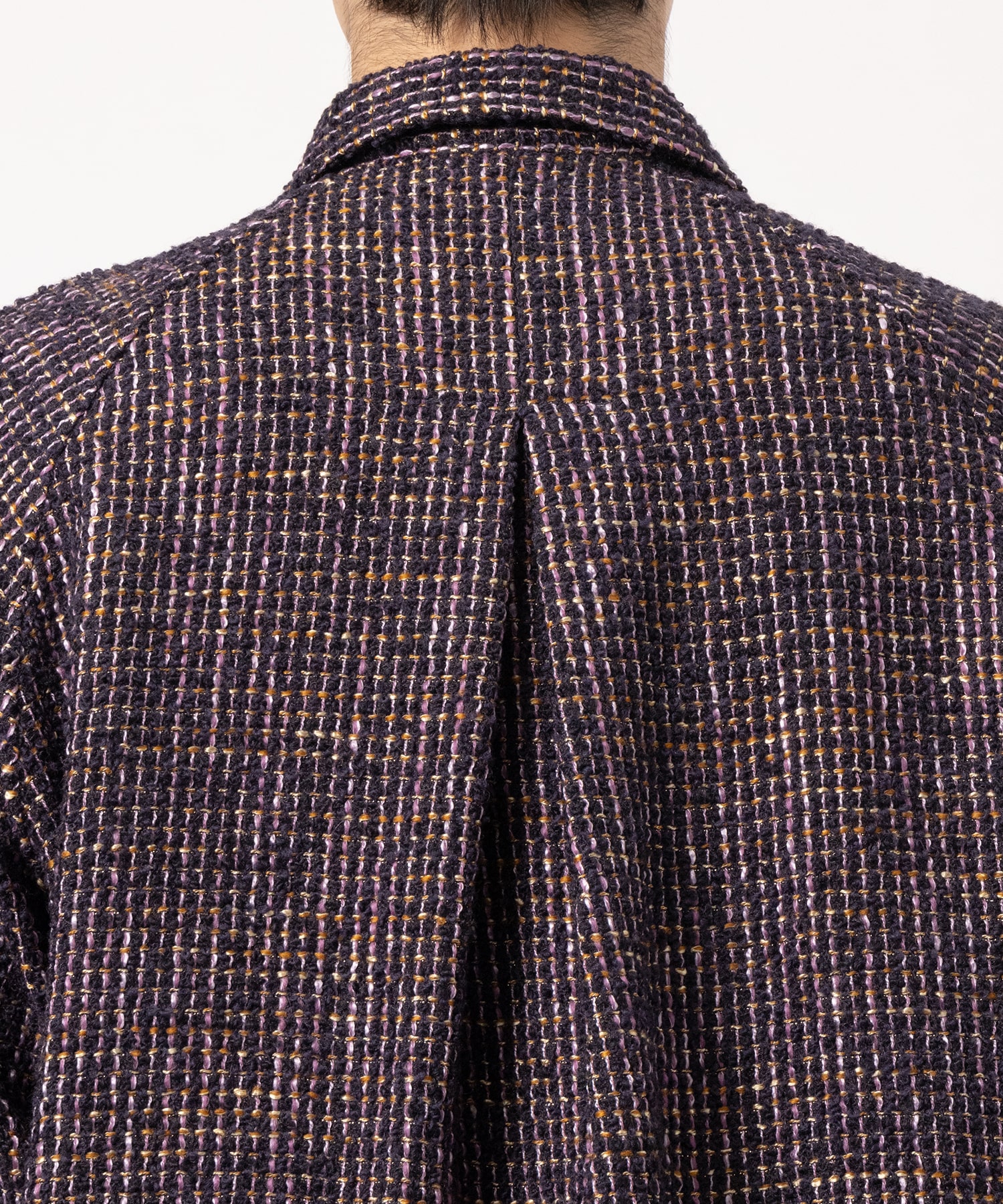 LOOP TWEED SHORT JACKET JUHA