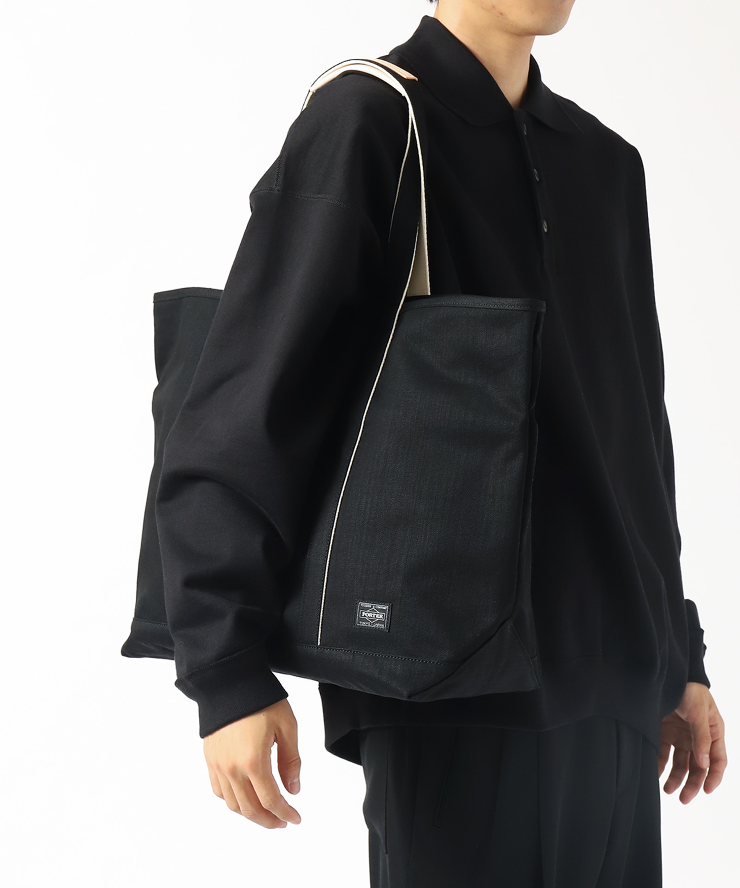 ノアール トートバッグ(L) PORTER