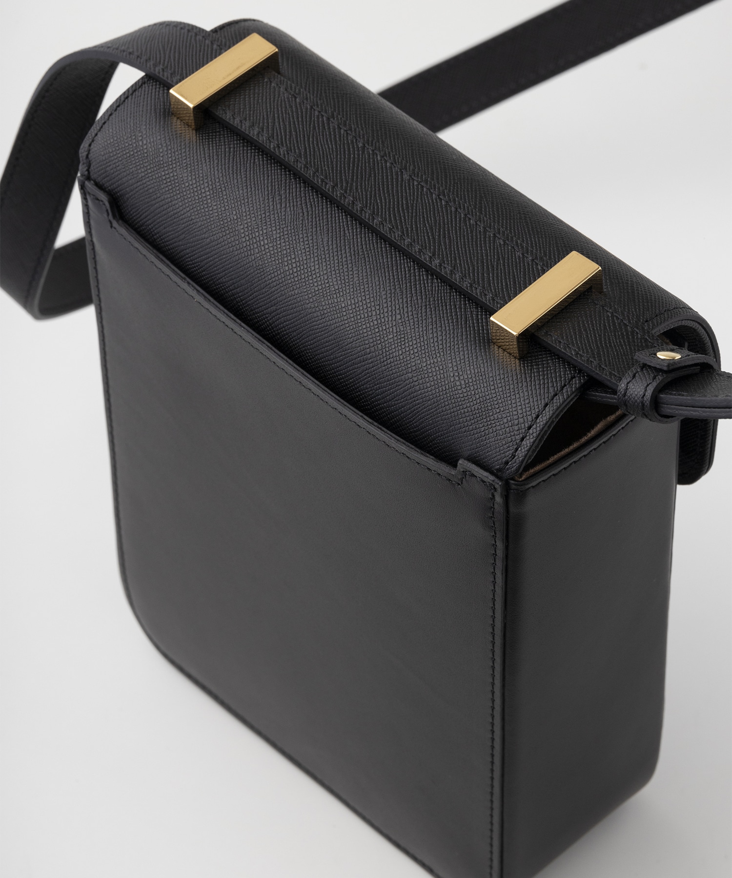 Leather Looped Strap Mini Shoulder Bag CULLNI