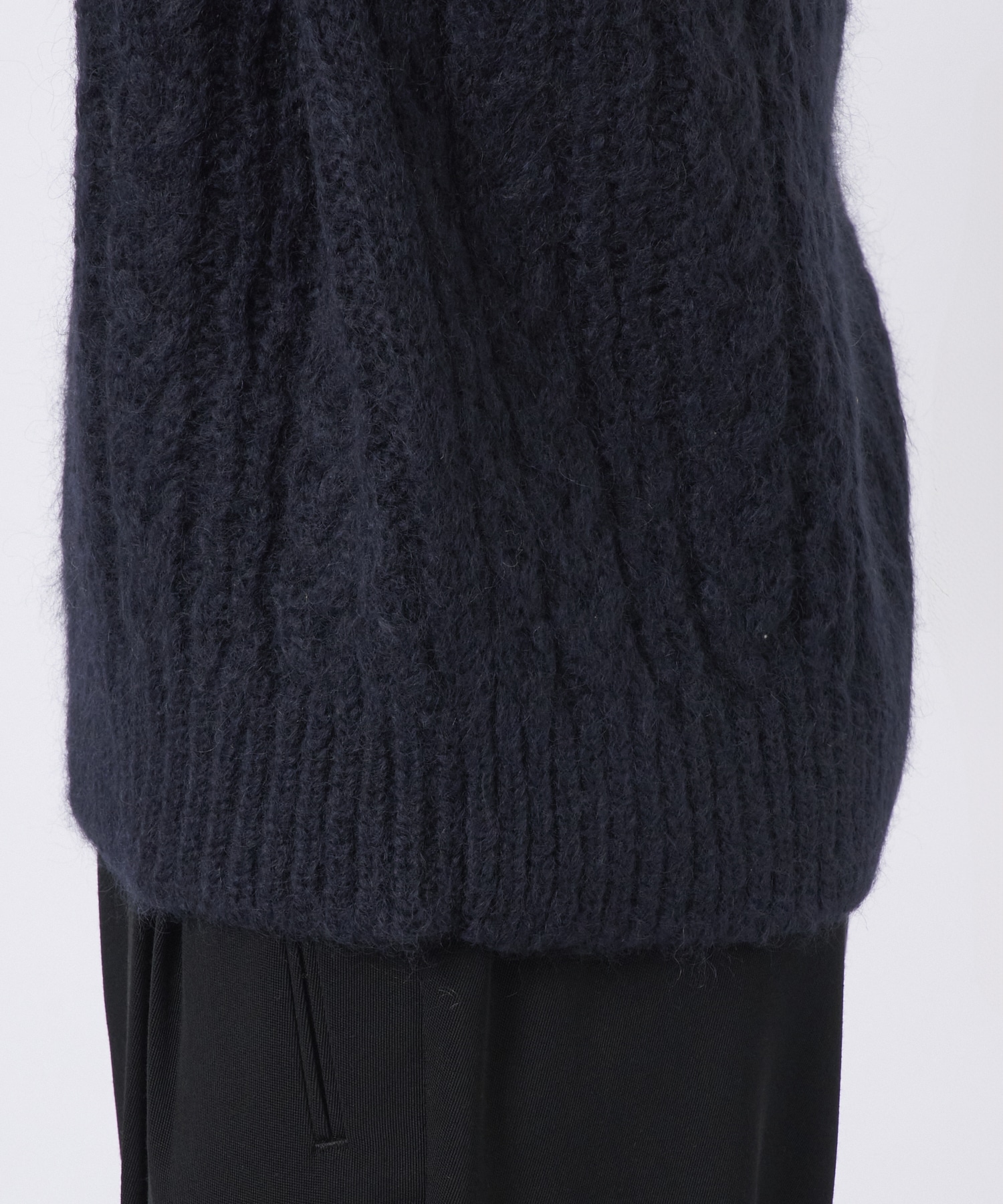 MOHAIR NORDIC CREW NECK BATONER