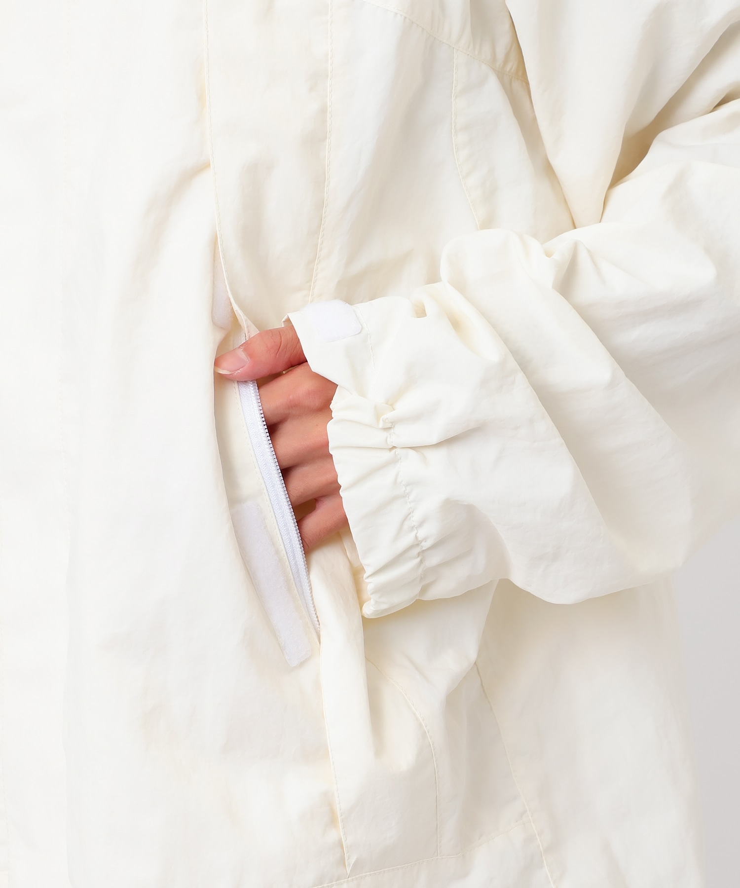 別注 9246-BL03-014 HOOD JACKET WHITE EDITION N.HOOLYWOOD