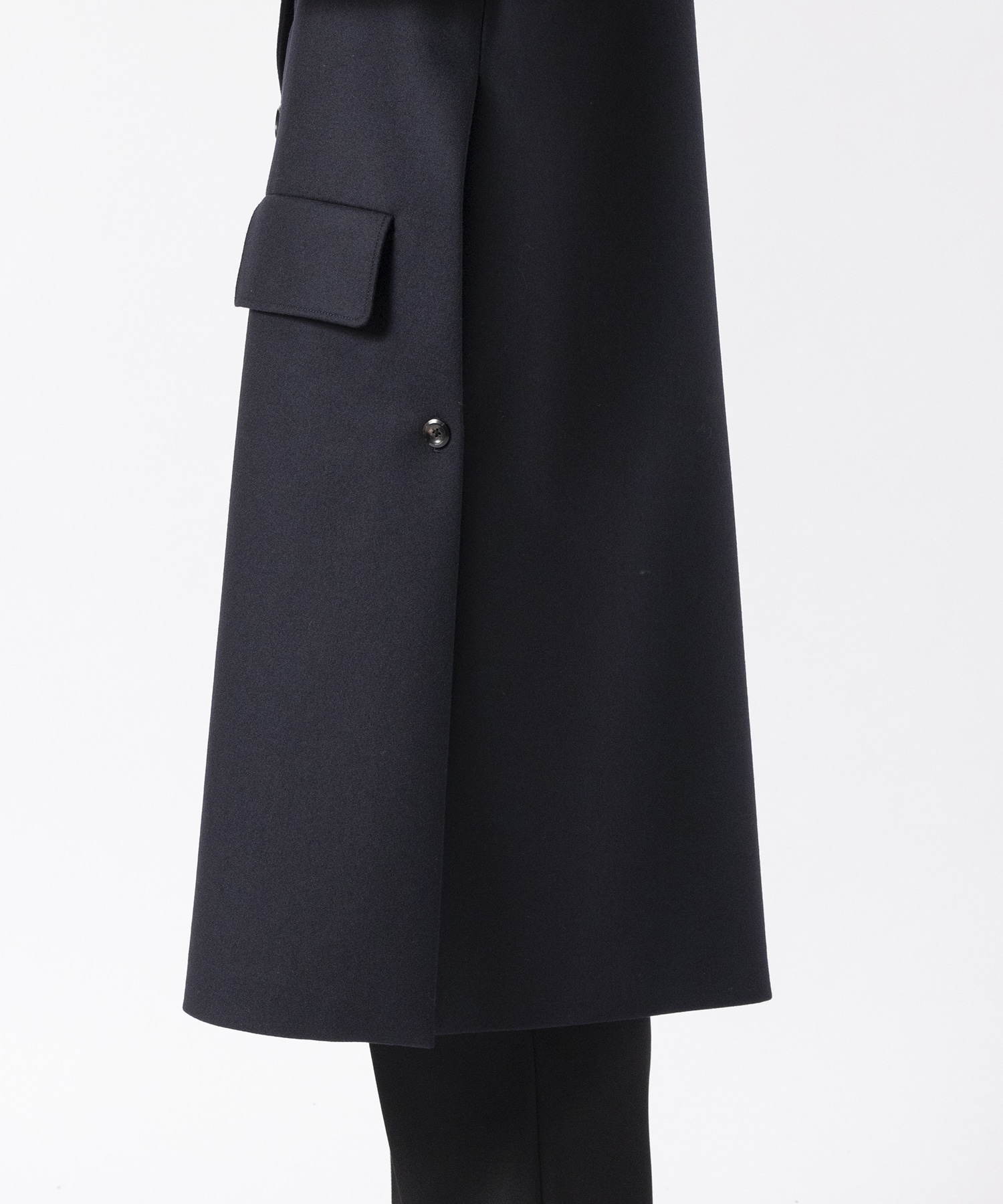 THE DOUBLE PEAKED TAILORED COAT THE RERACS