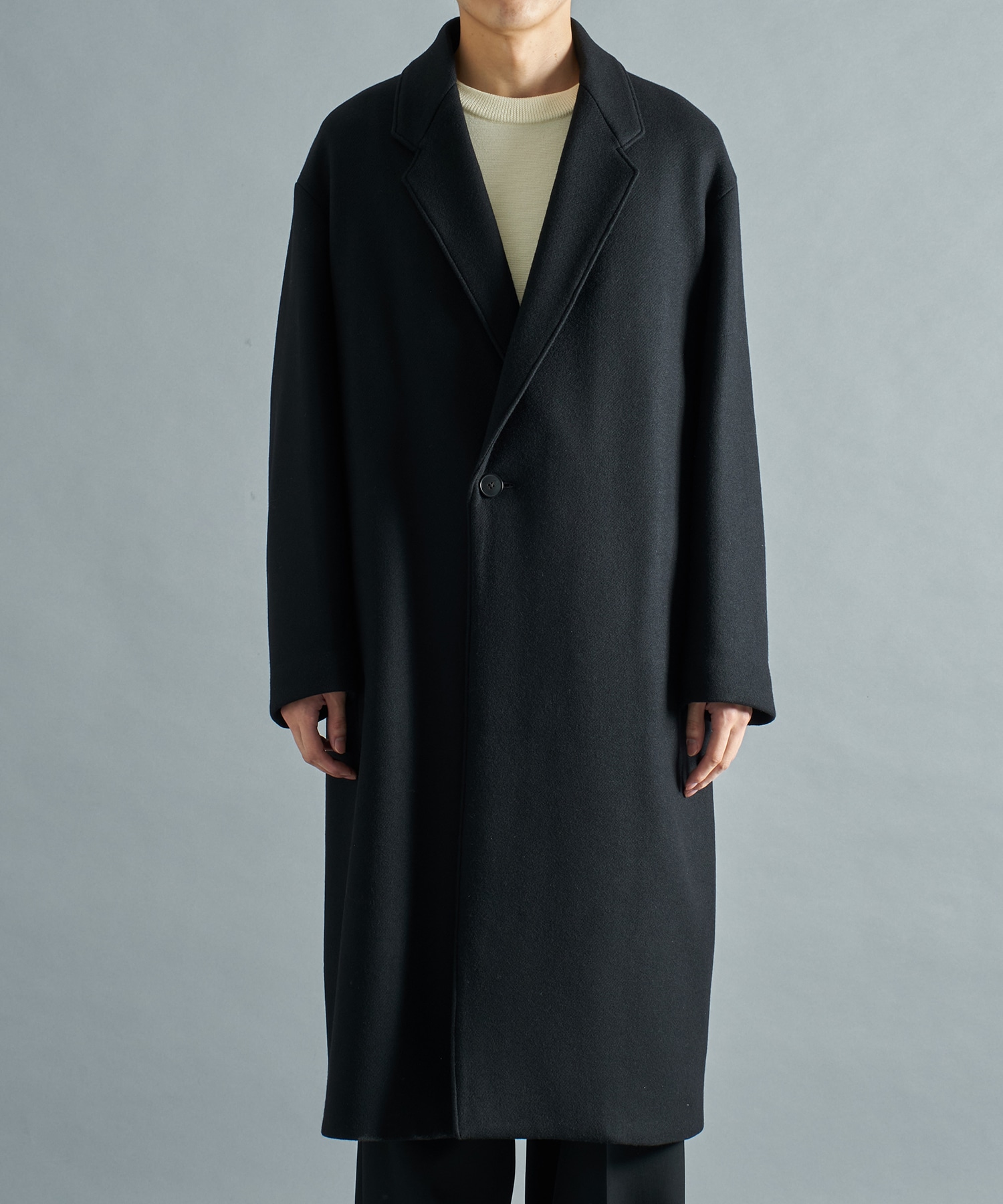 MELTON CHESTER COAT STUDIOUS