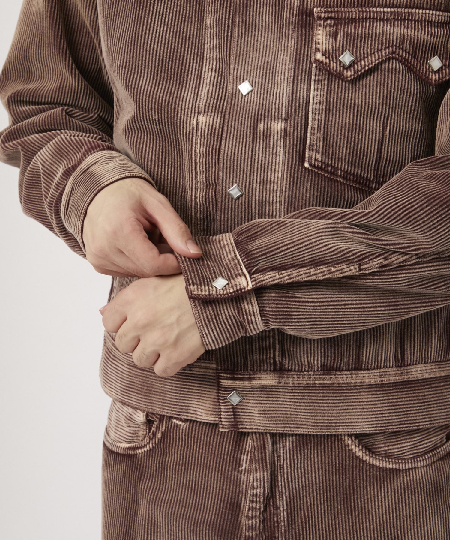 Faded Corduroy Western Jacket soe