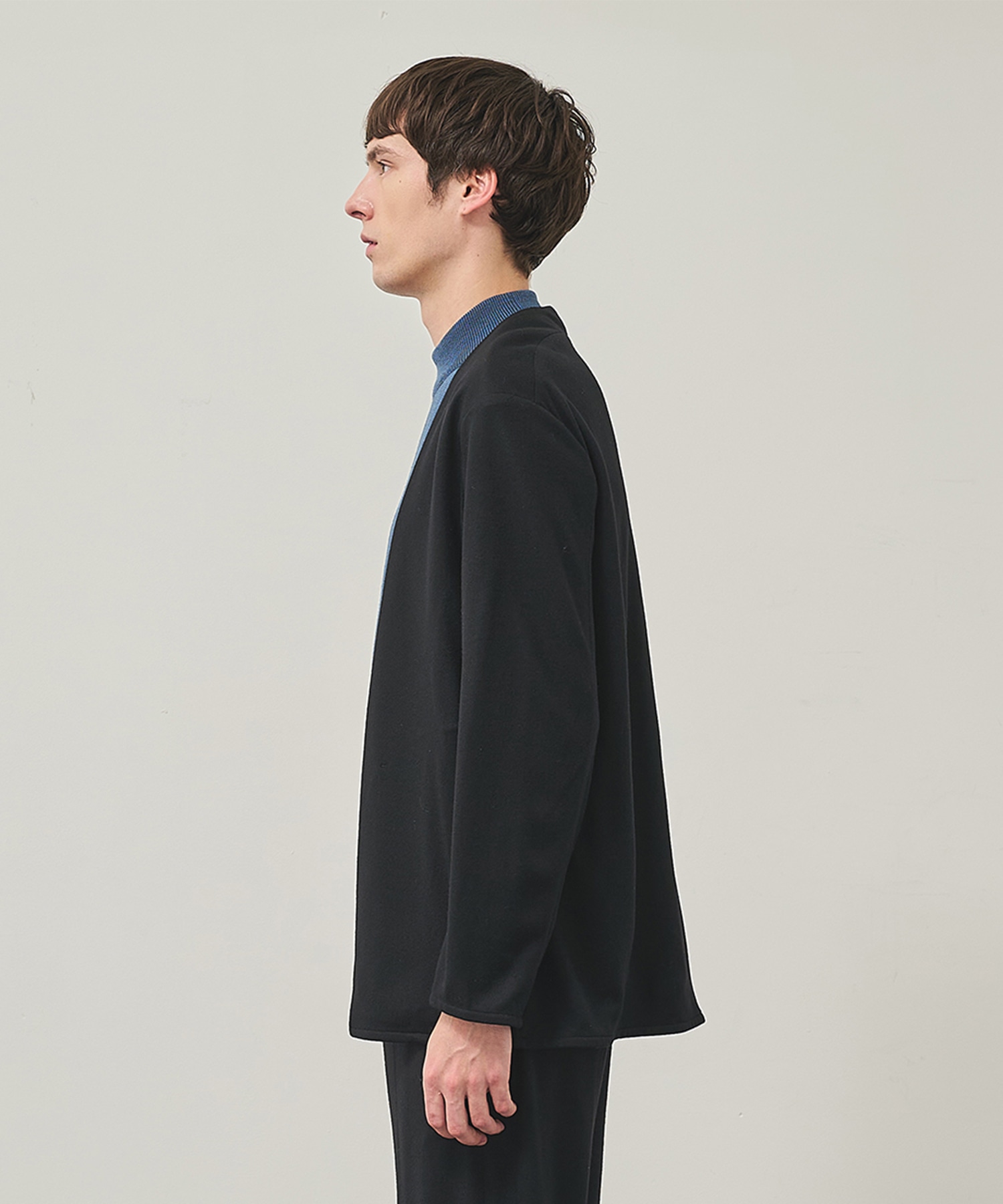 S140 WOOL WORM AIR CARDIGAN STUDIOUS