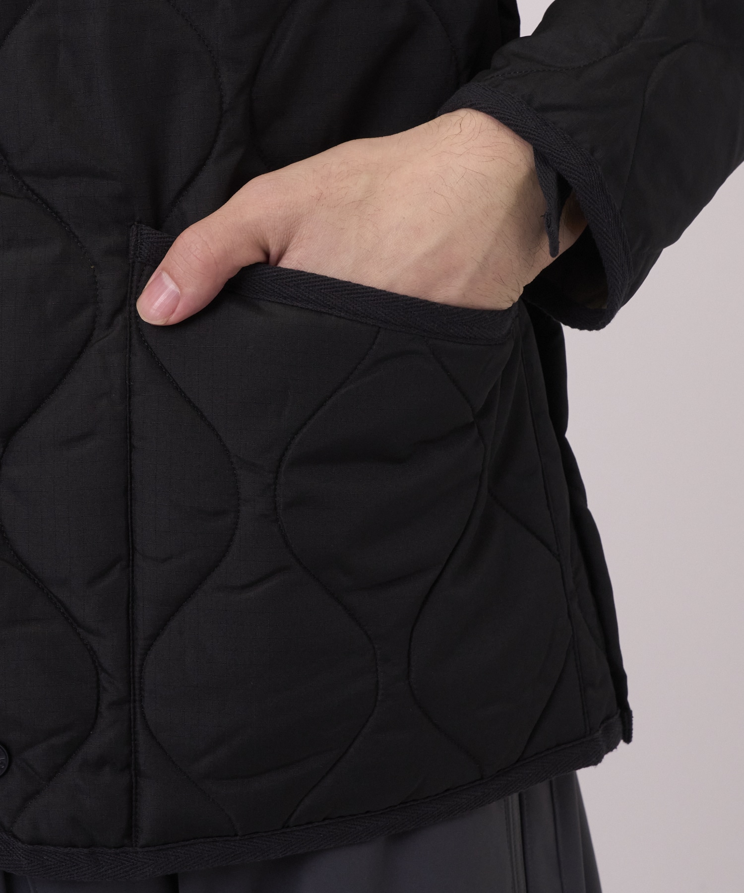 MILITARY CREW NECK DOWN JKT TAION/TAION EXTRA