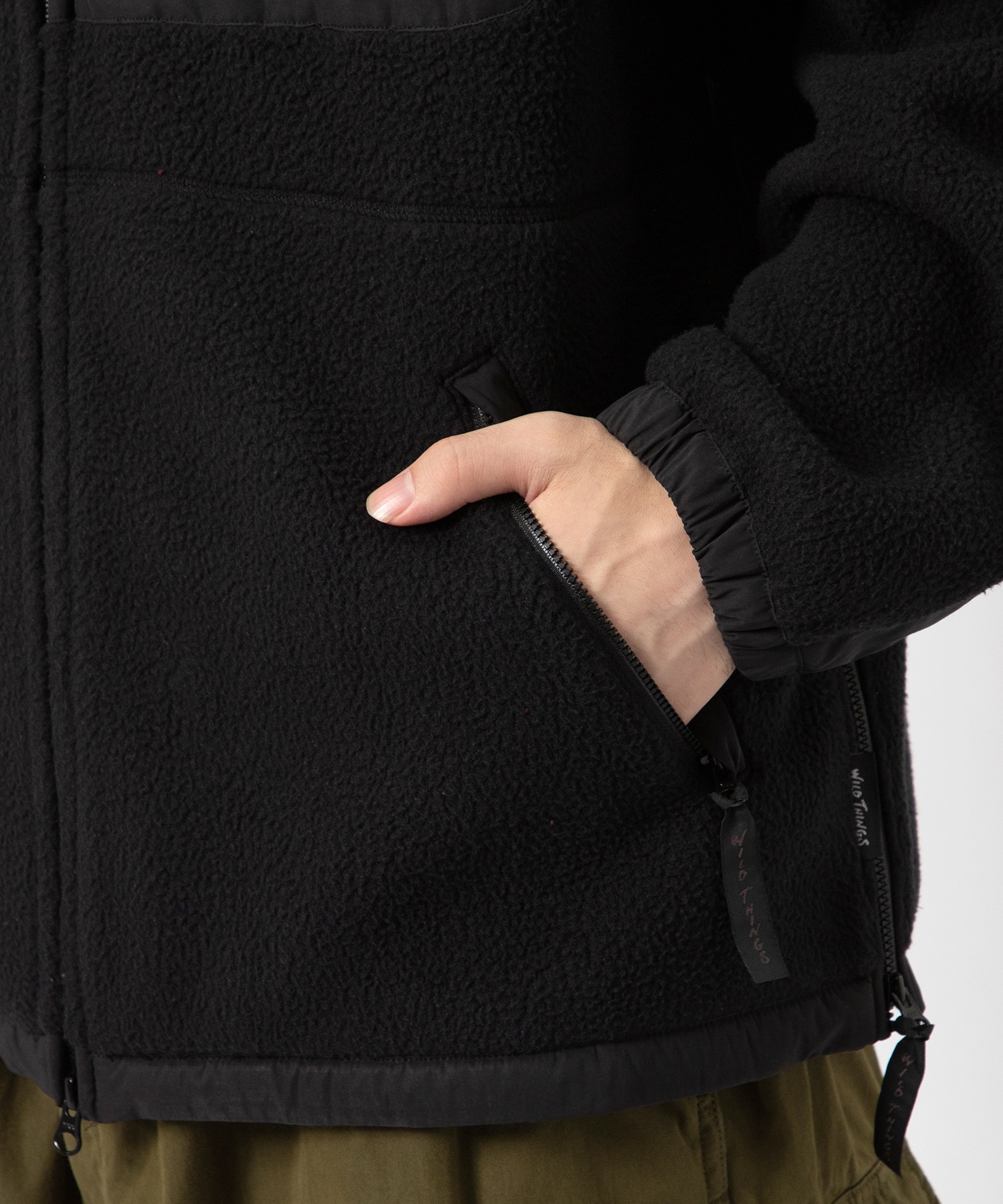 ×WILD THINGS FLEECE JACKET White Mountaineering