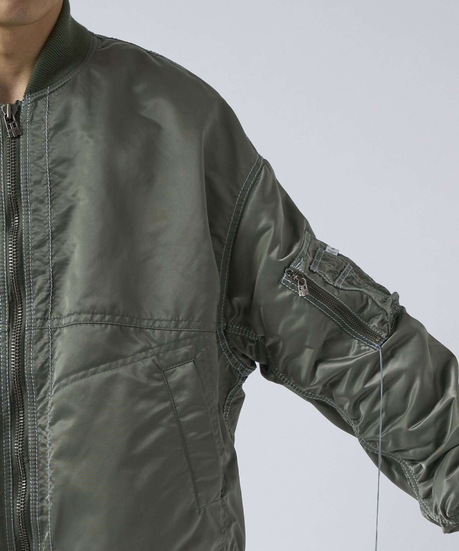 HEAVY STITCH MA-1 JACKET FACETASM