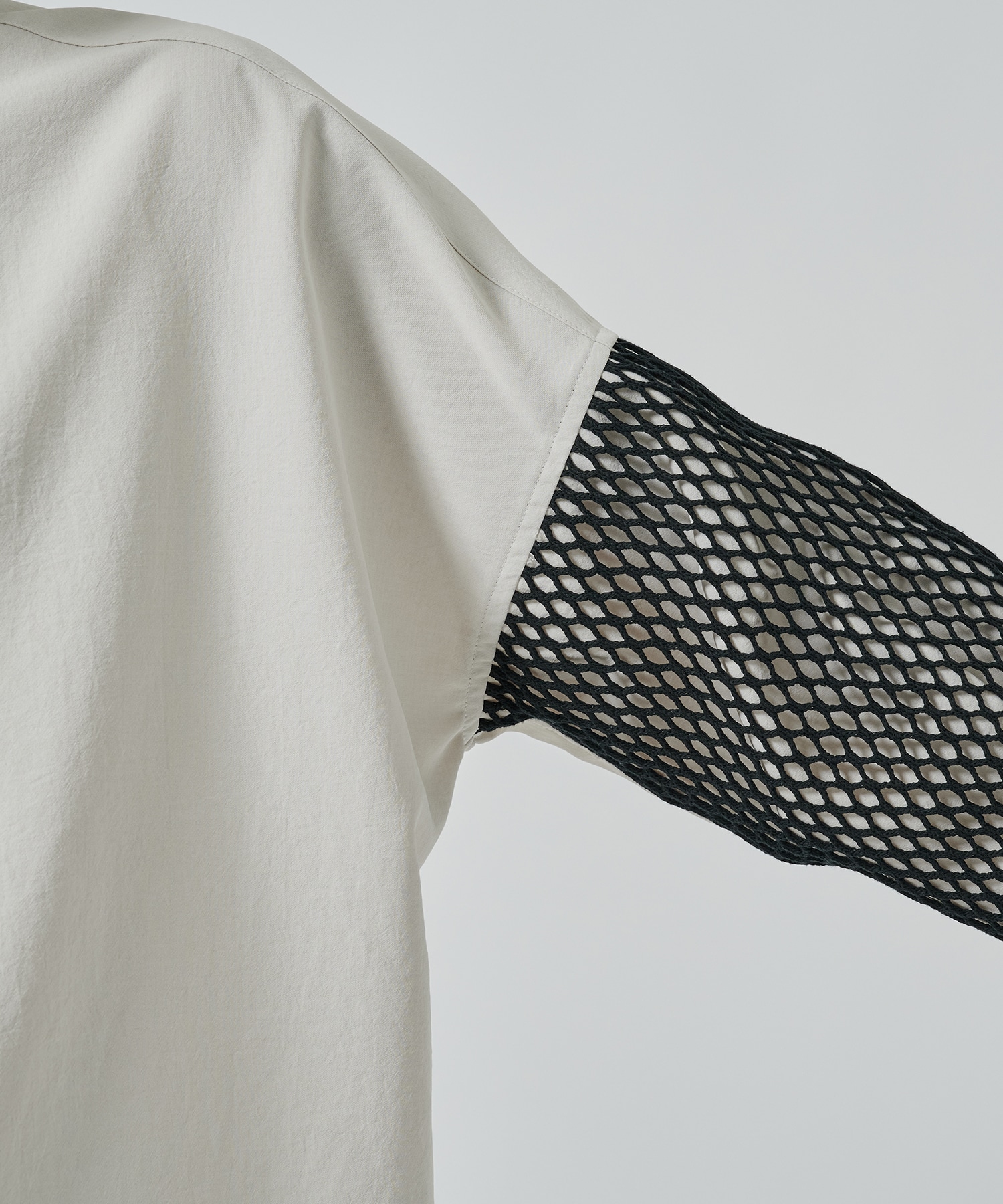 MESH SLEEVE SHIRTS SHAREEF