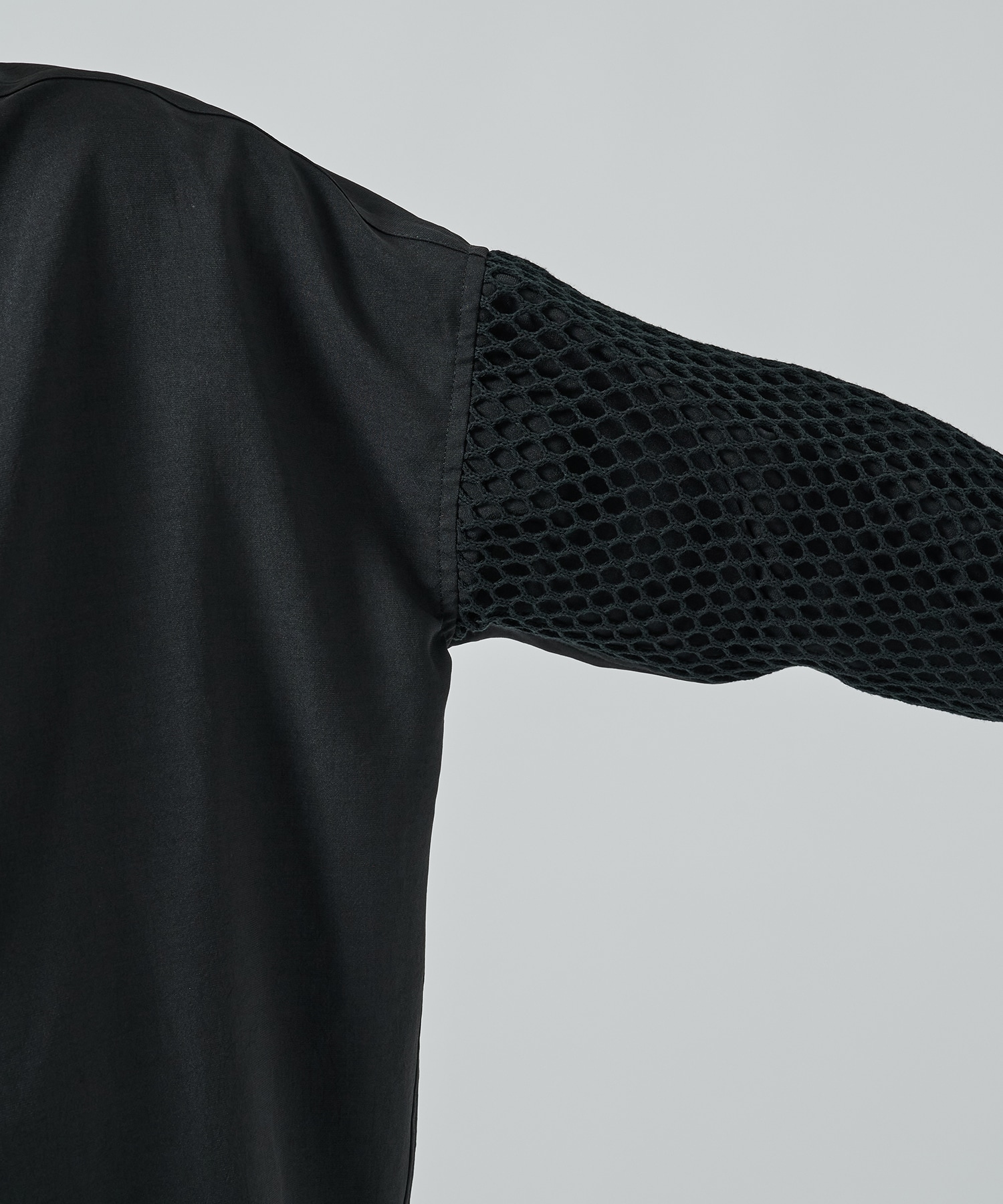 MESH SLEEVE SHIRTS SHAREEF