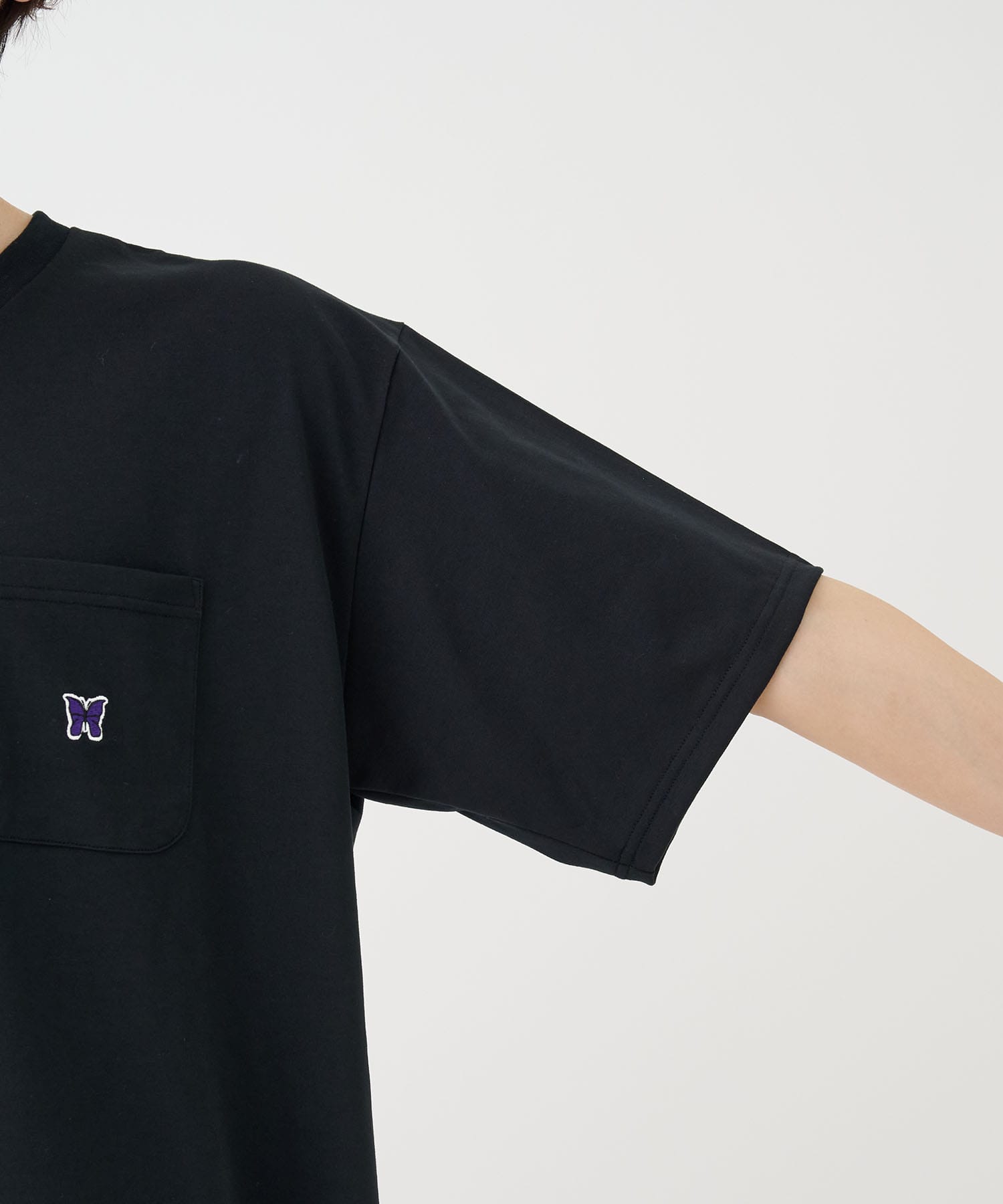 S/S Crew Neck Tee - Poly Jersey NEEDLES