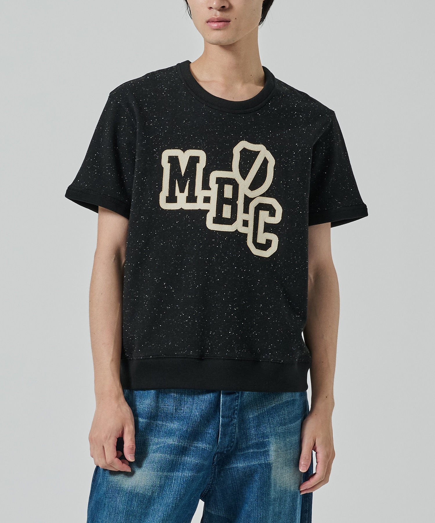 M.B.C. HALF SLEEVE SWEAT SHIRT MASU