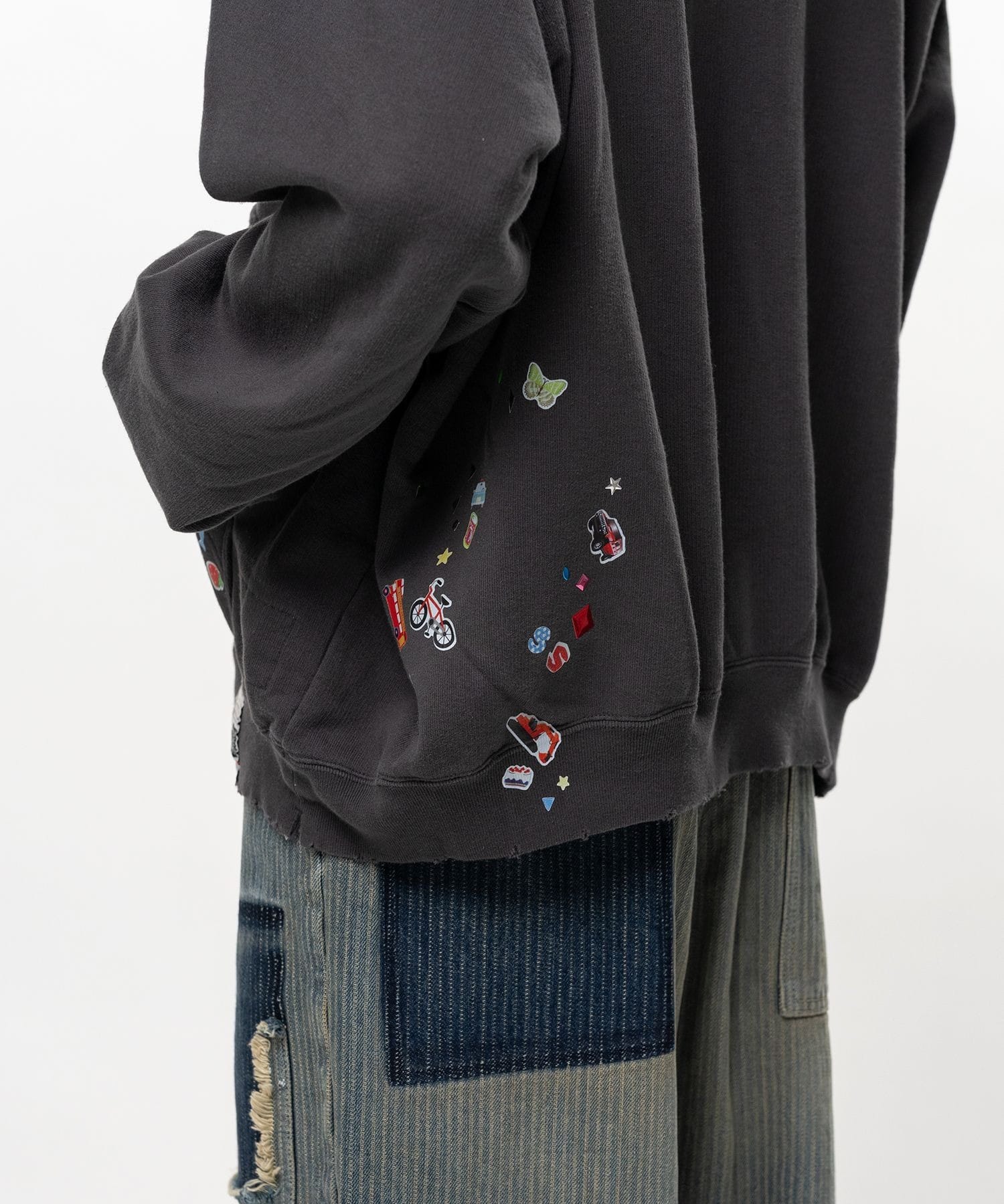 KIDS STICKER HOODIE Maison MIHARA YASUHIRO