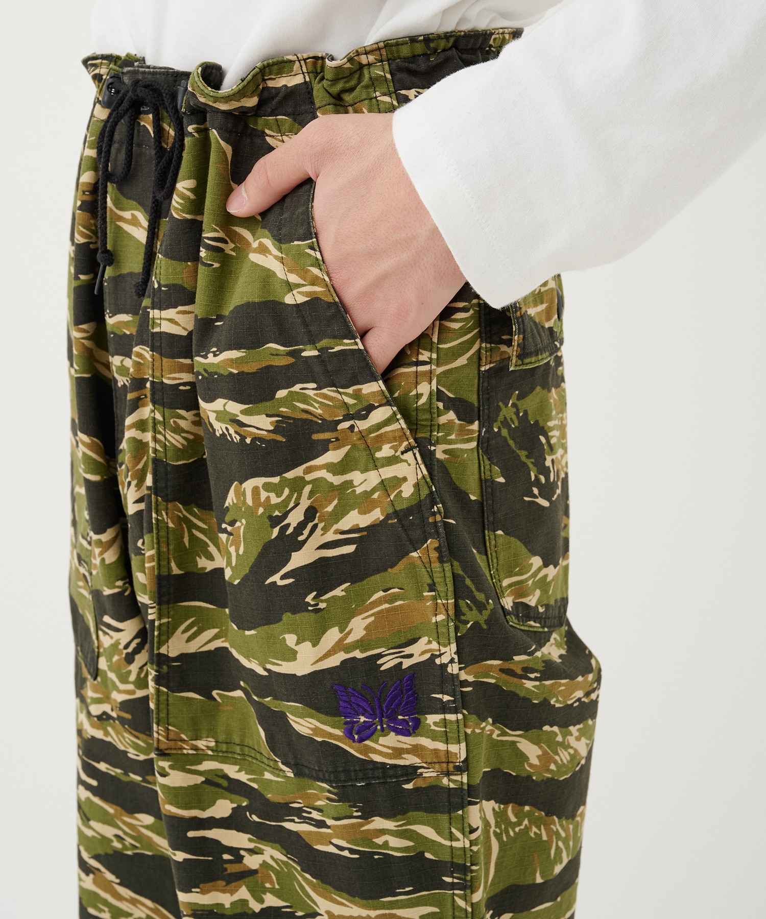 S/F Pant - Cotton Ripstop/Camo NEEDLES