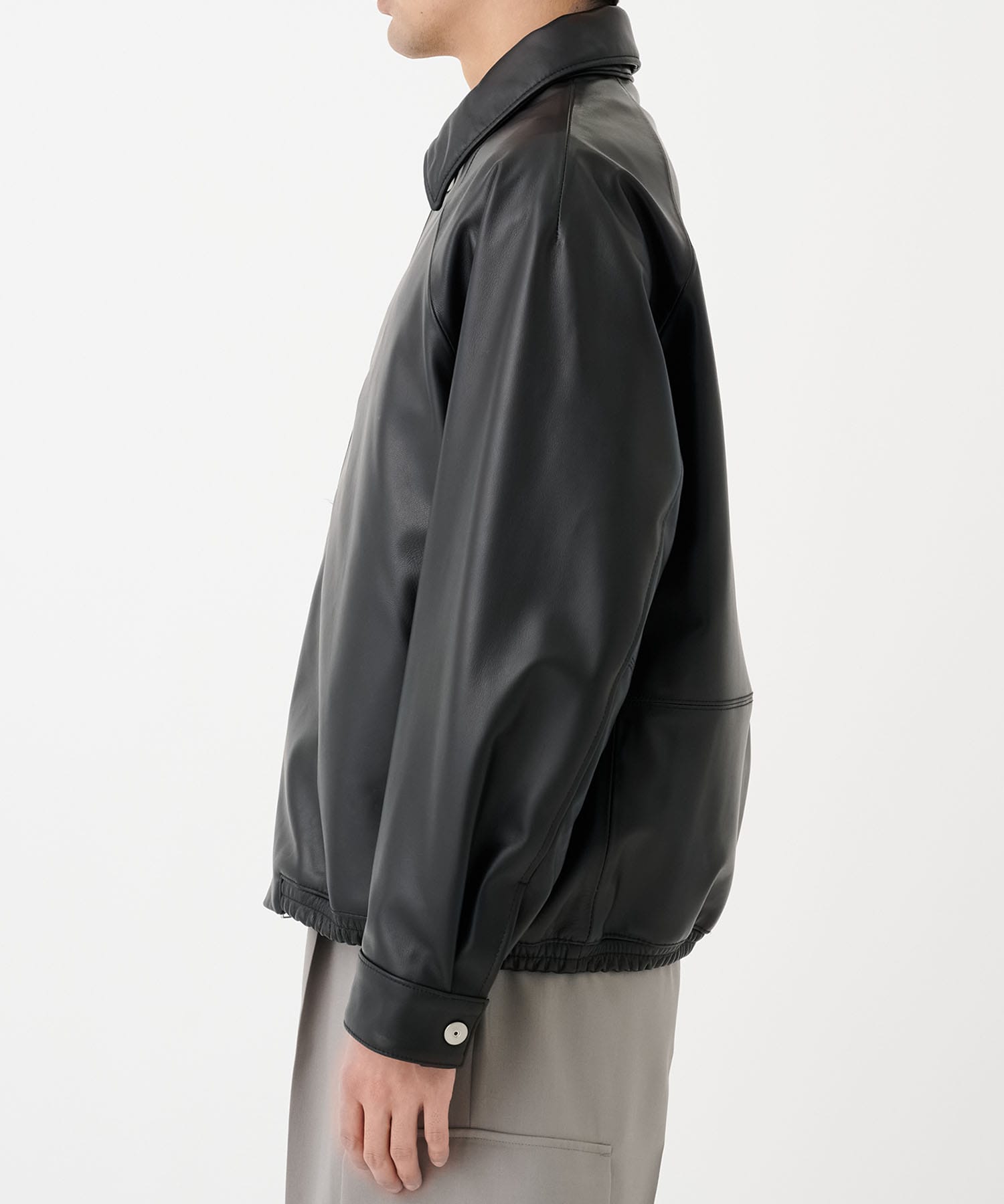 LAMB LEATHER BLOUSON			 STUDIOUS