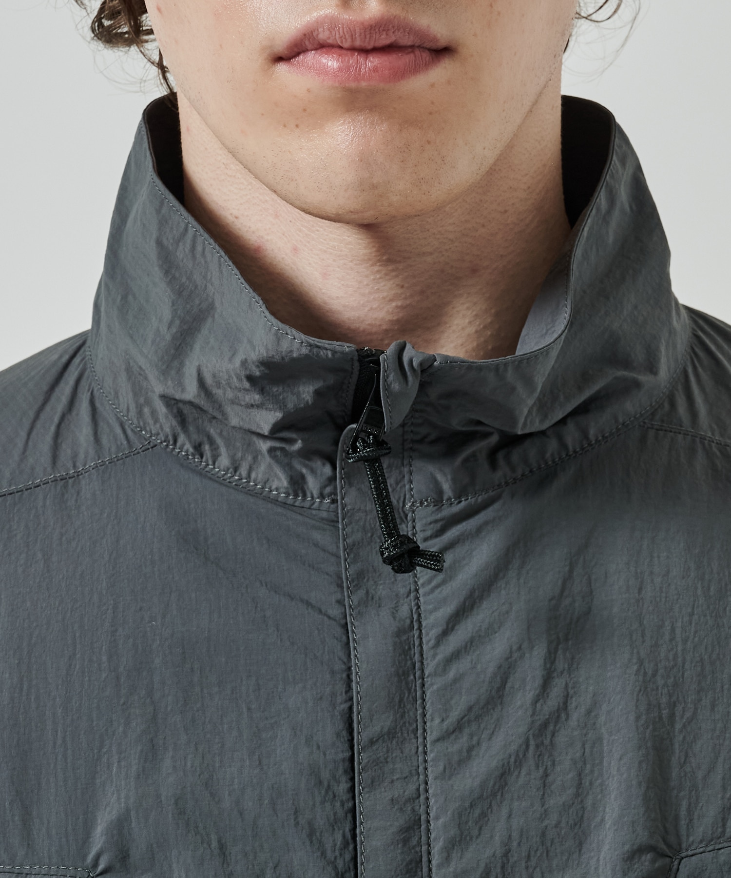 9251-BL04-003 STAND COLLAR BLOUSON N.HOOLYWOOD