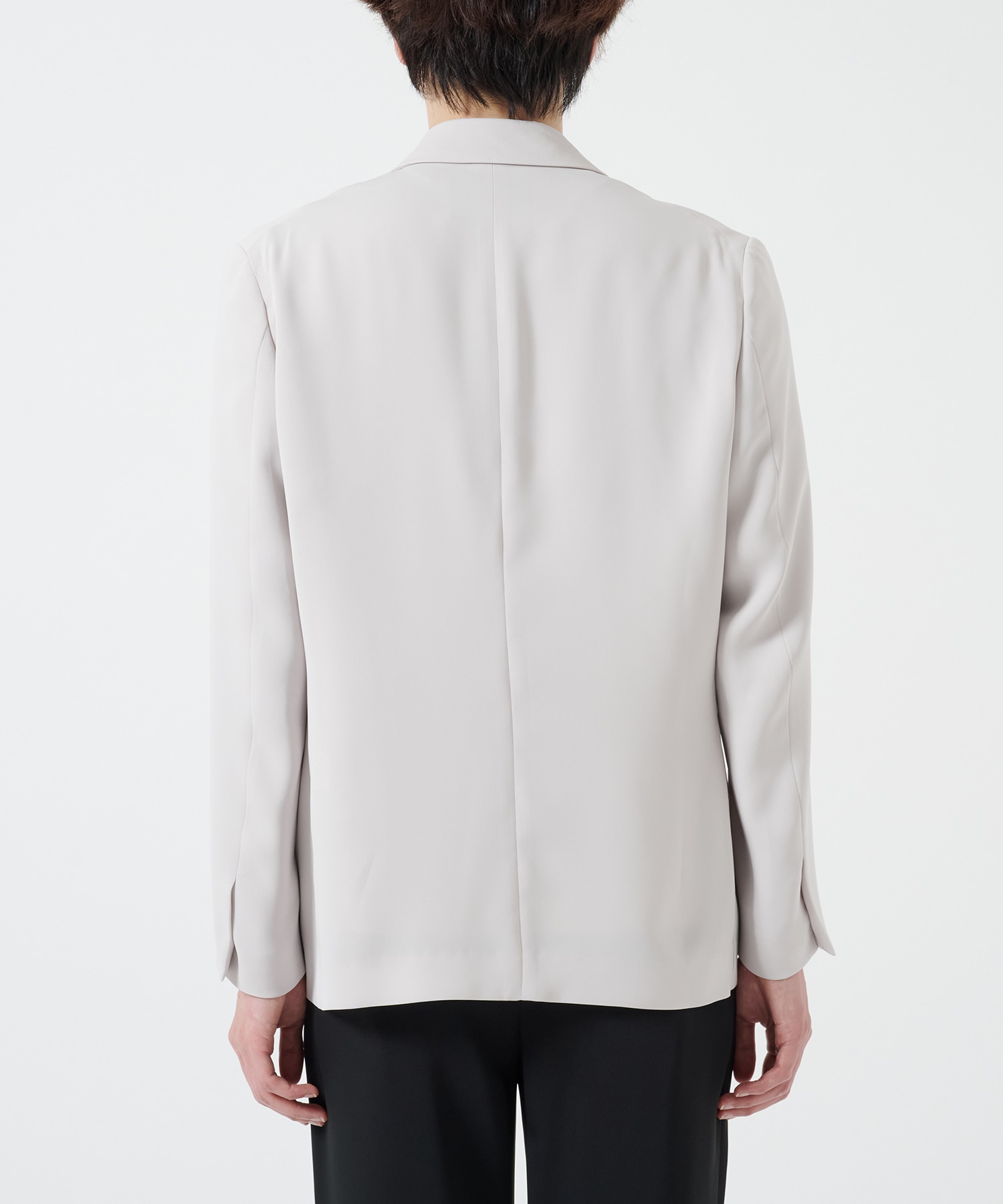 Double Satin Tailored Tie Locken Jacket CULLNI