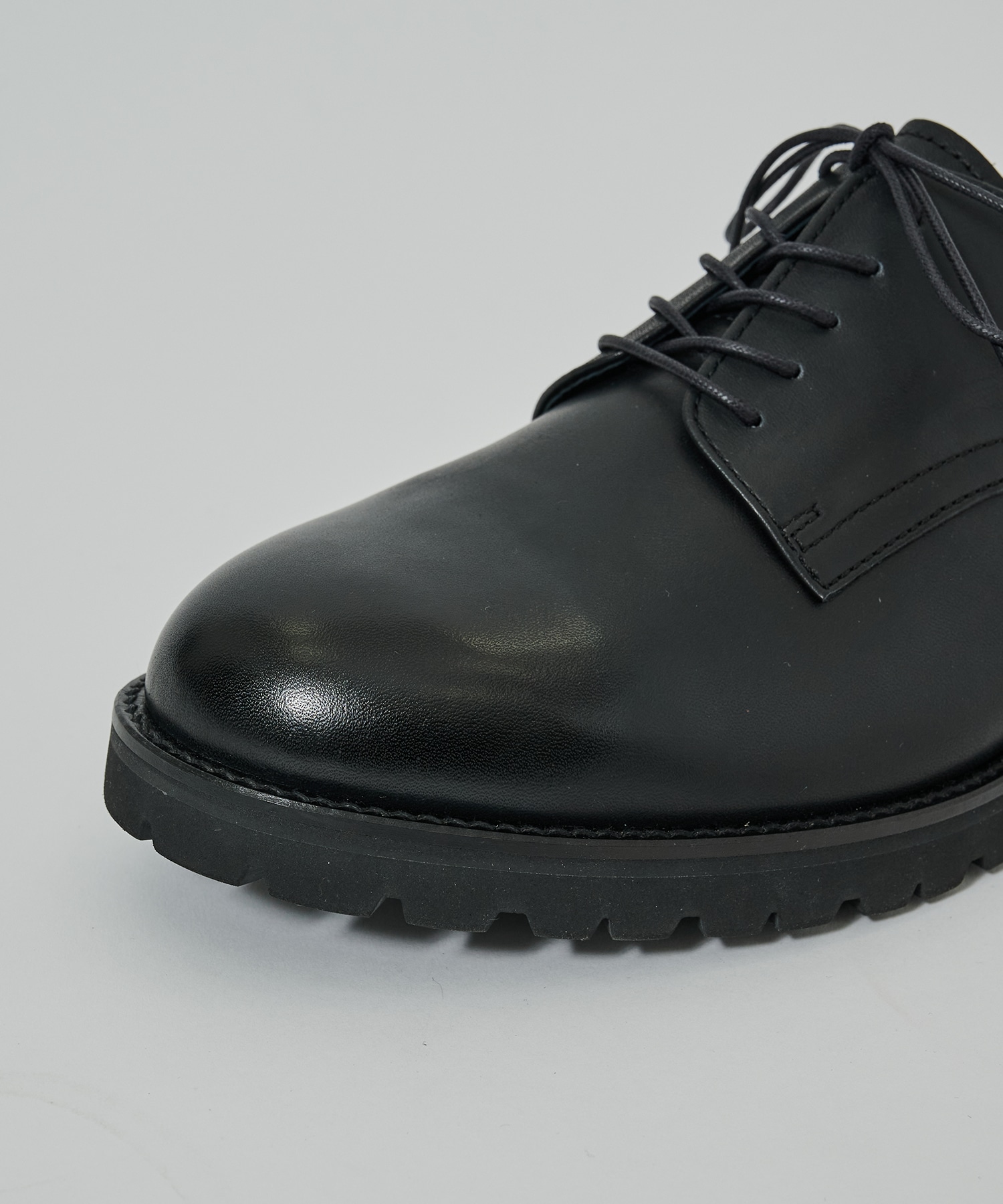 DERBY PLAIN TOE SHOES PADRONE