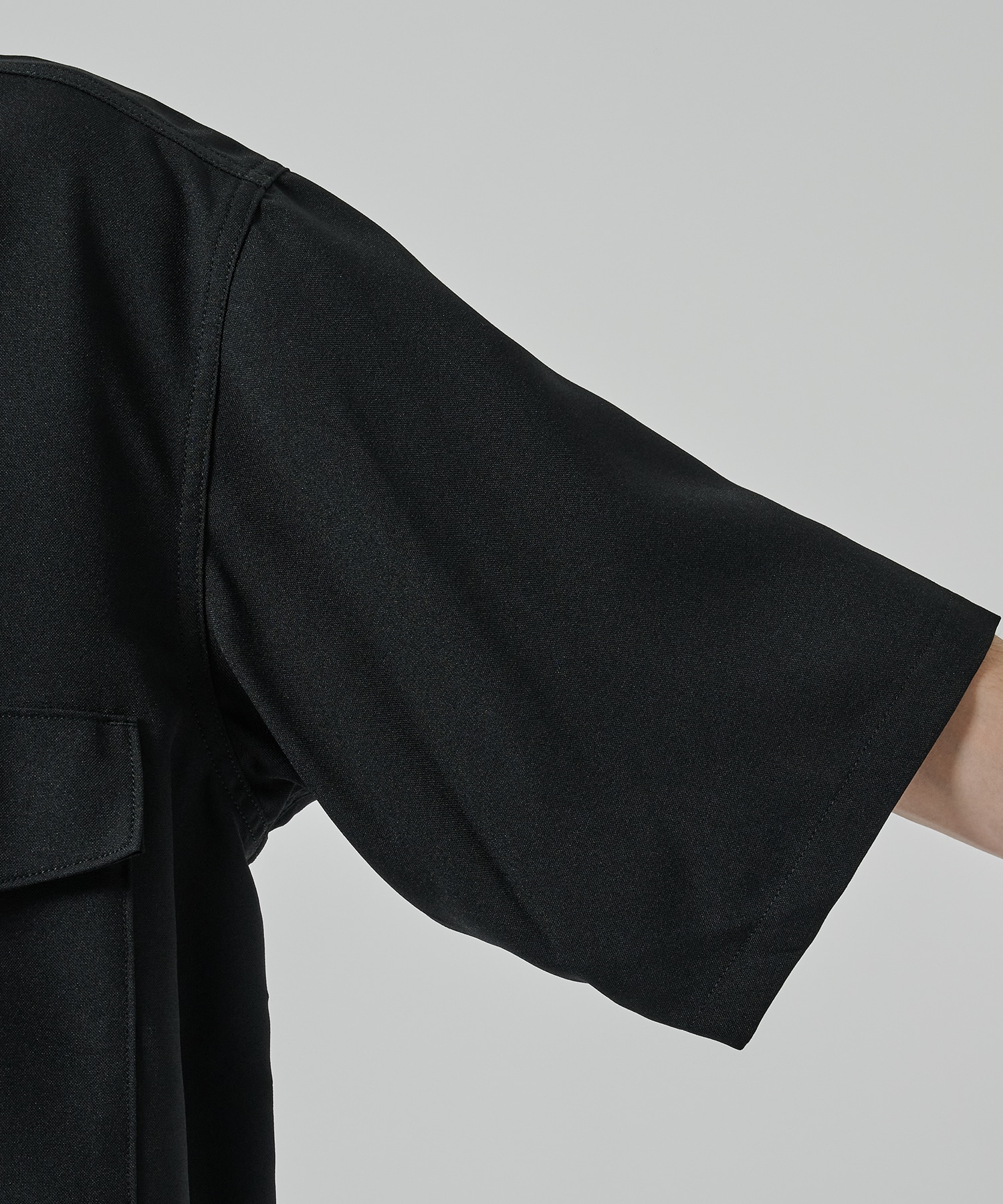 〈別注〉 BDU S/S Shirts- BLACK NEEDLES
