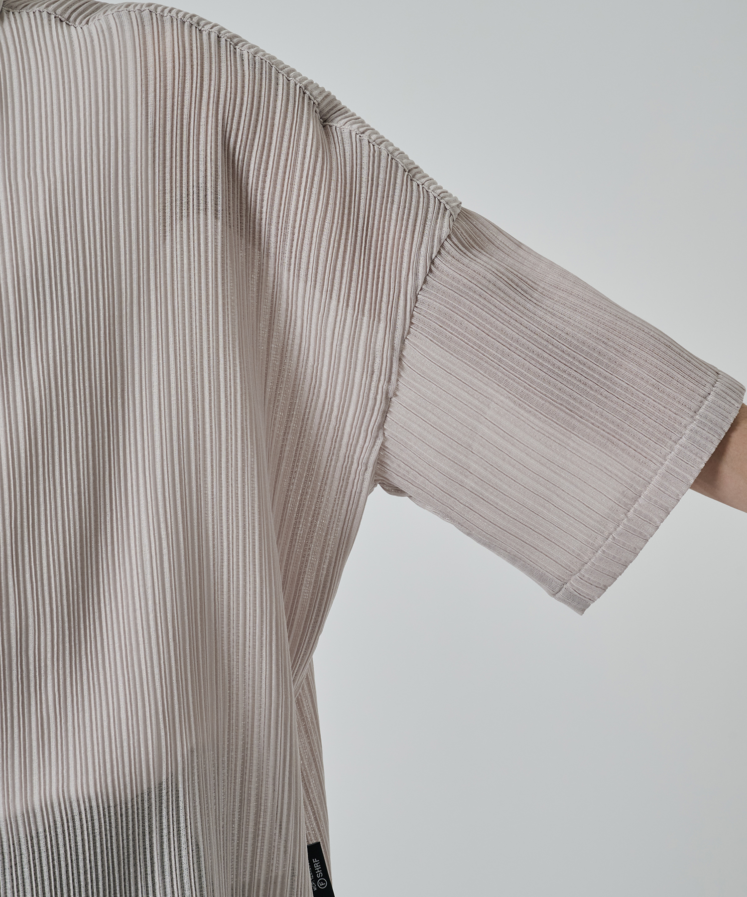 PLEATS SHEER SHIRTS SHAREEF