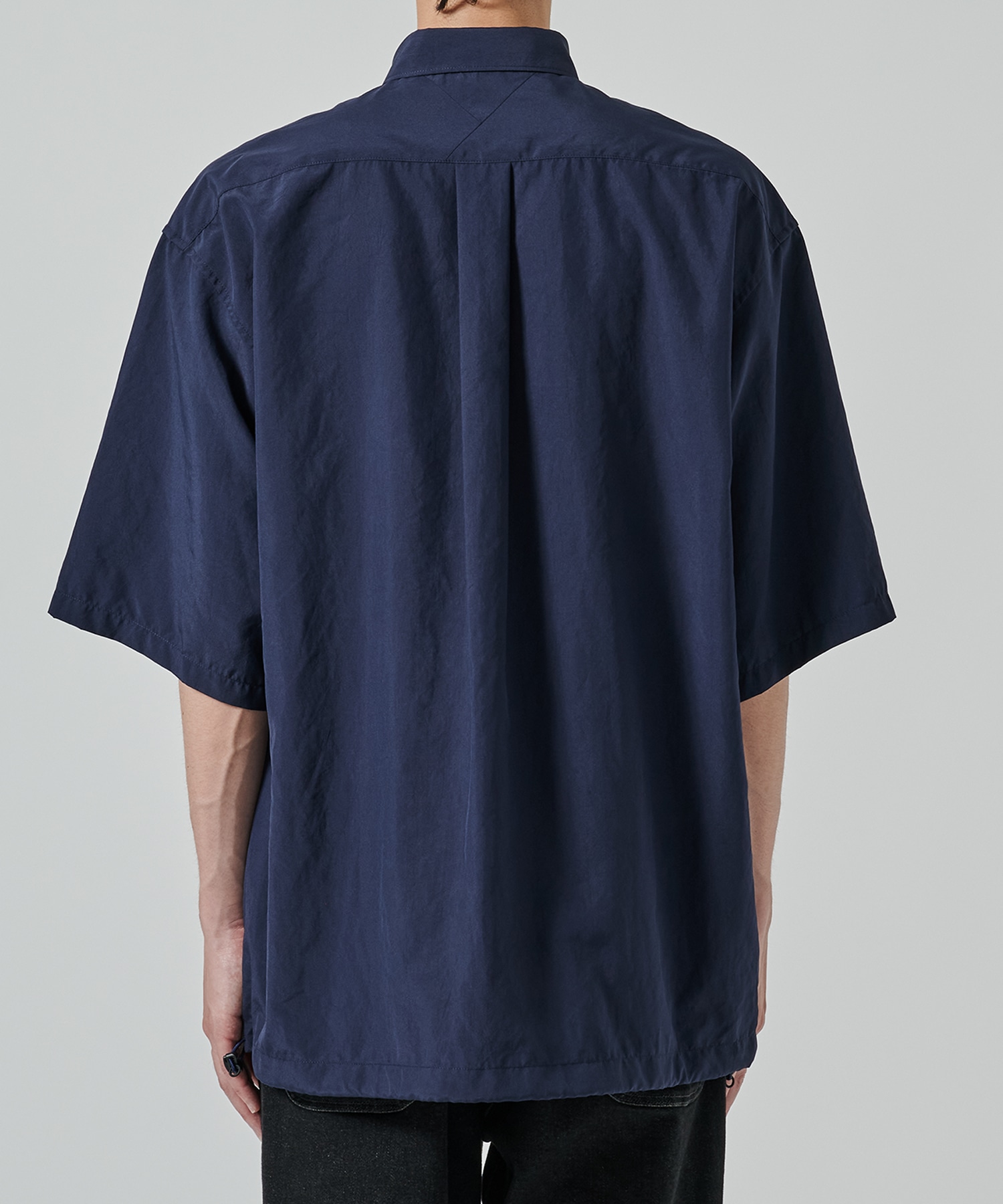 〈別注〉 DRAW CORD S/S POCKET SHIRTS White Mountaineering