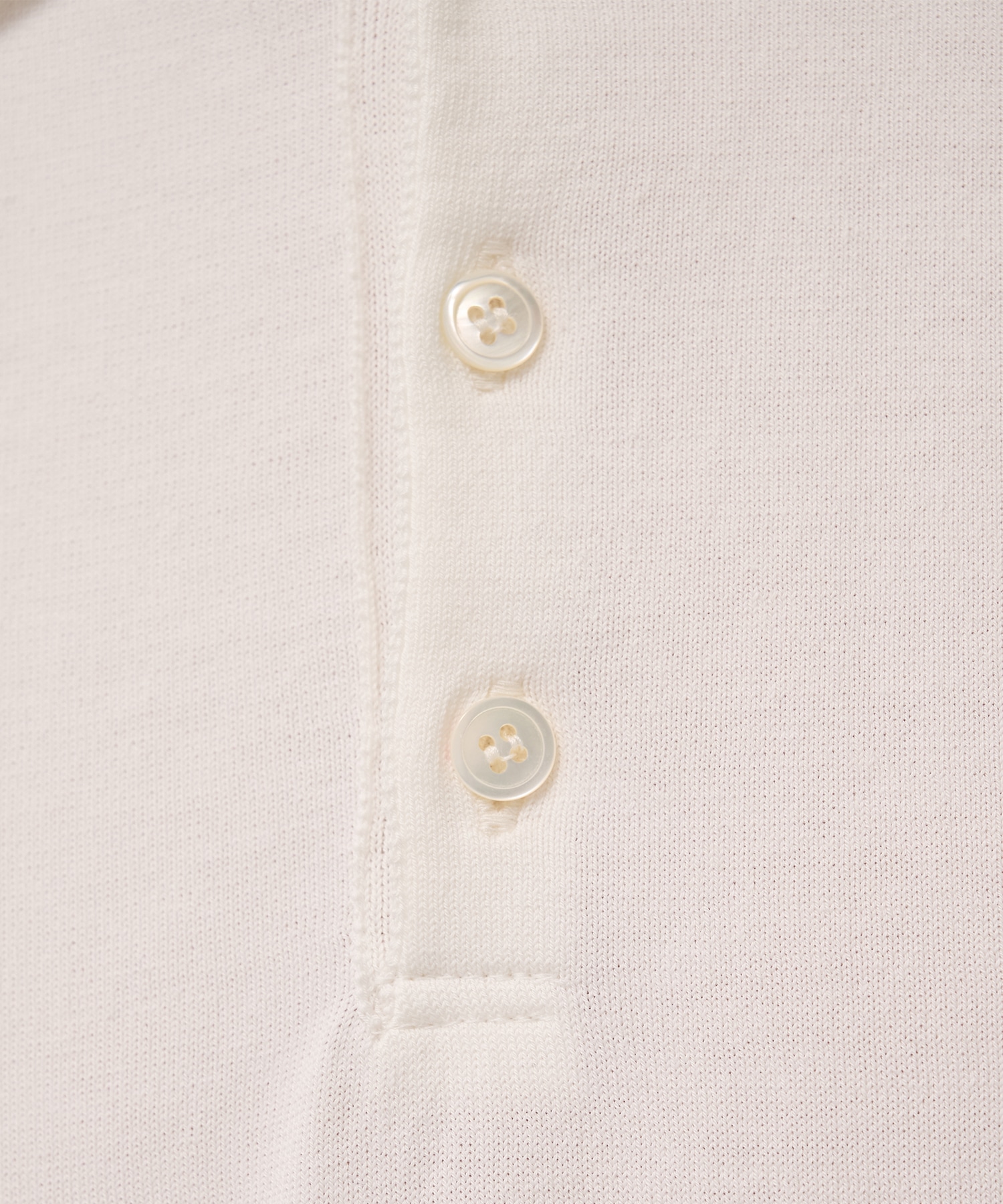 FRESCA KNIT HAIF SLEEVE POLO SWEATER ATON