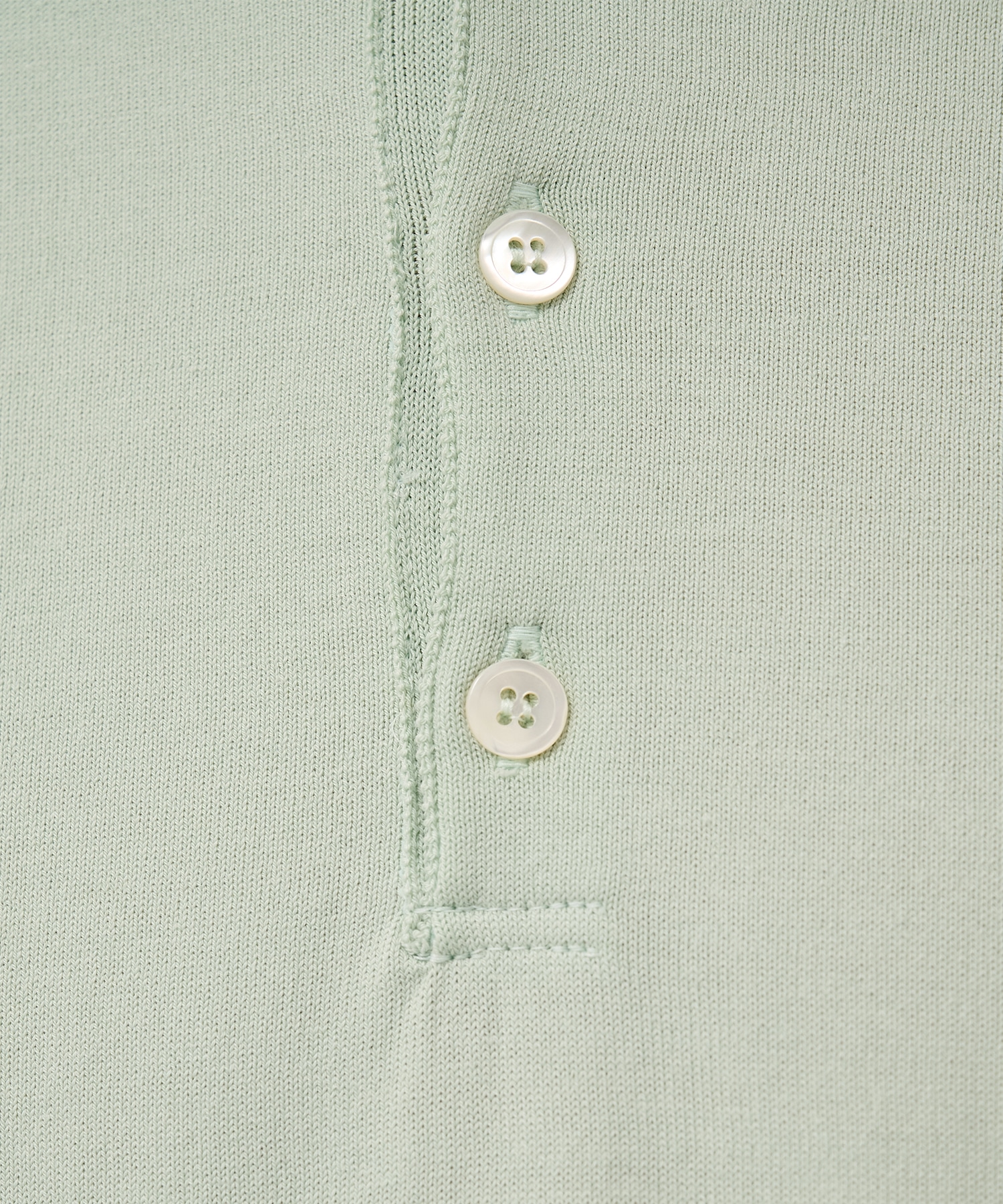 FRESCA KNIT HAIF SLEEVE POLO SWEATER ATON
