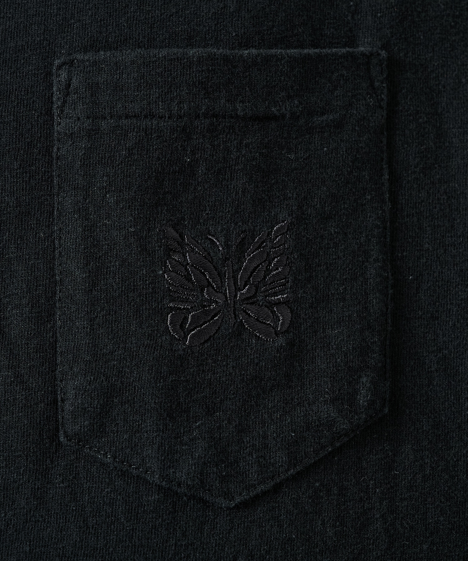 別注 Papillon Emb. Pocket S/S Tee NEEDLES