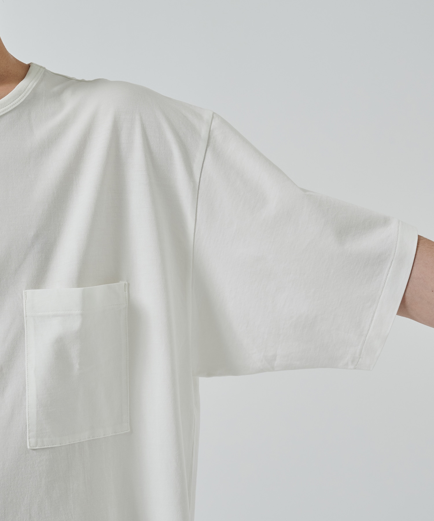 BROAD AIR JERSEY POCKET T-SHIRT BATONER