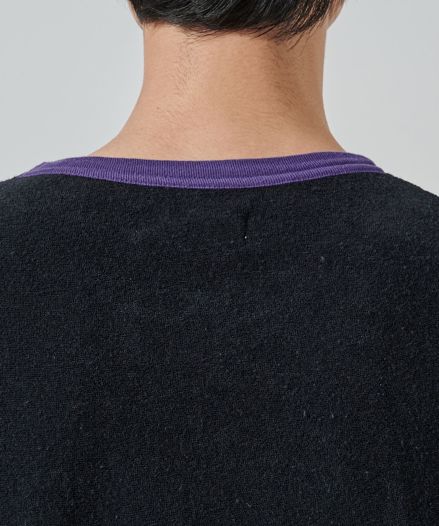 ORGANIC COTTON PILE RINGER PILE TEE MARKAWARE/marka