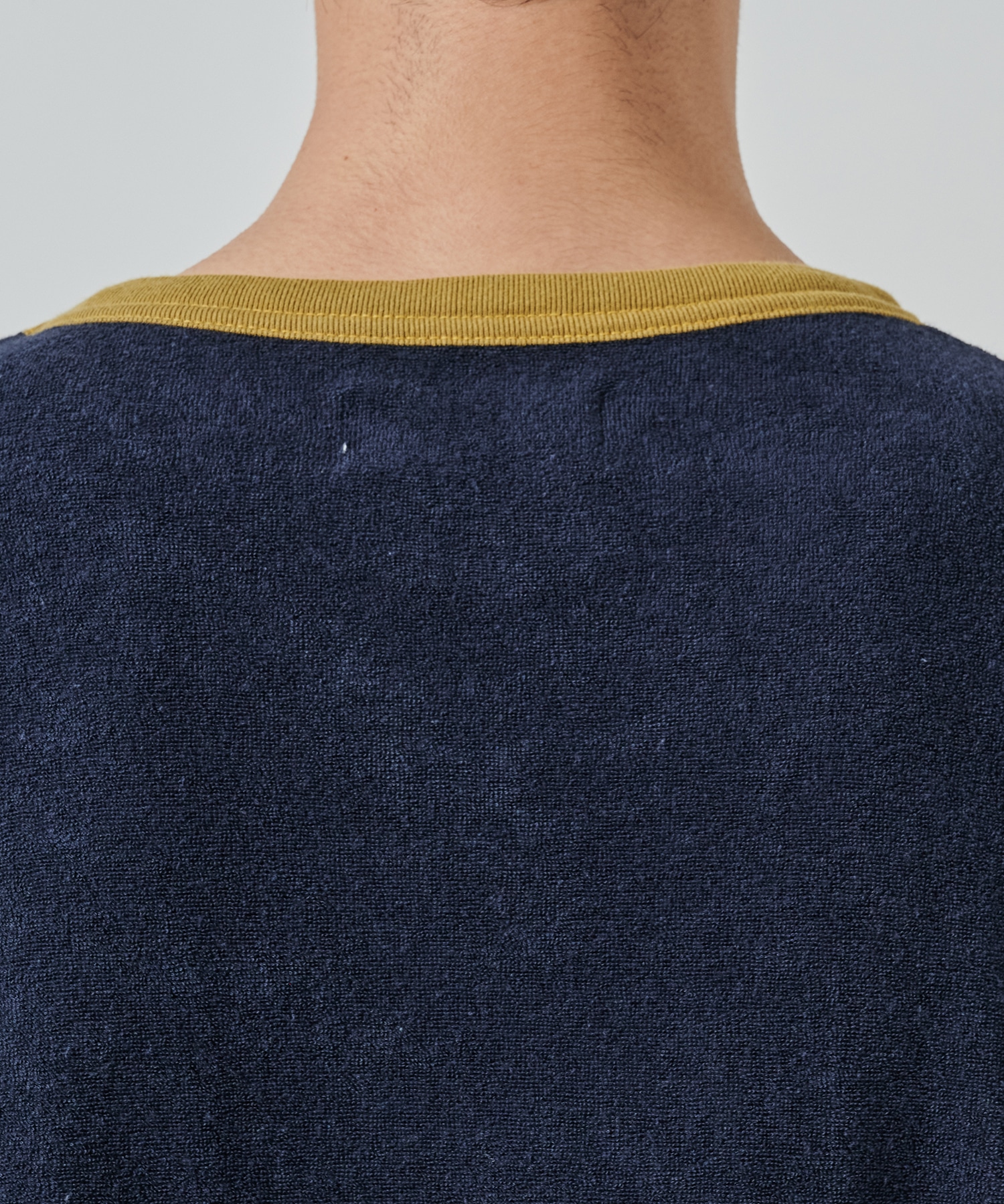 ORGANIC COTTON PILE RINGER PILE TEE MARKAWARE/marka