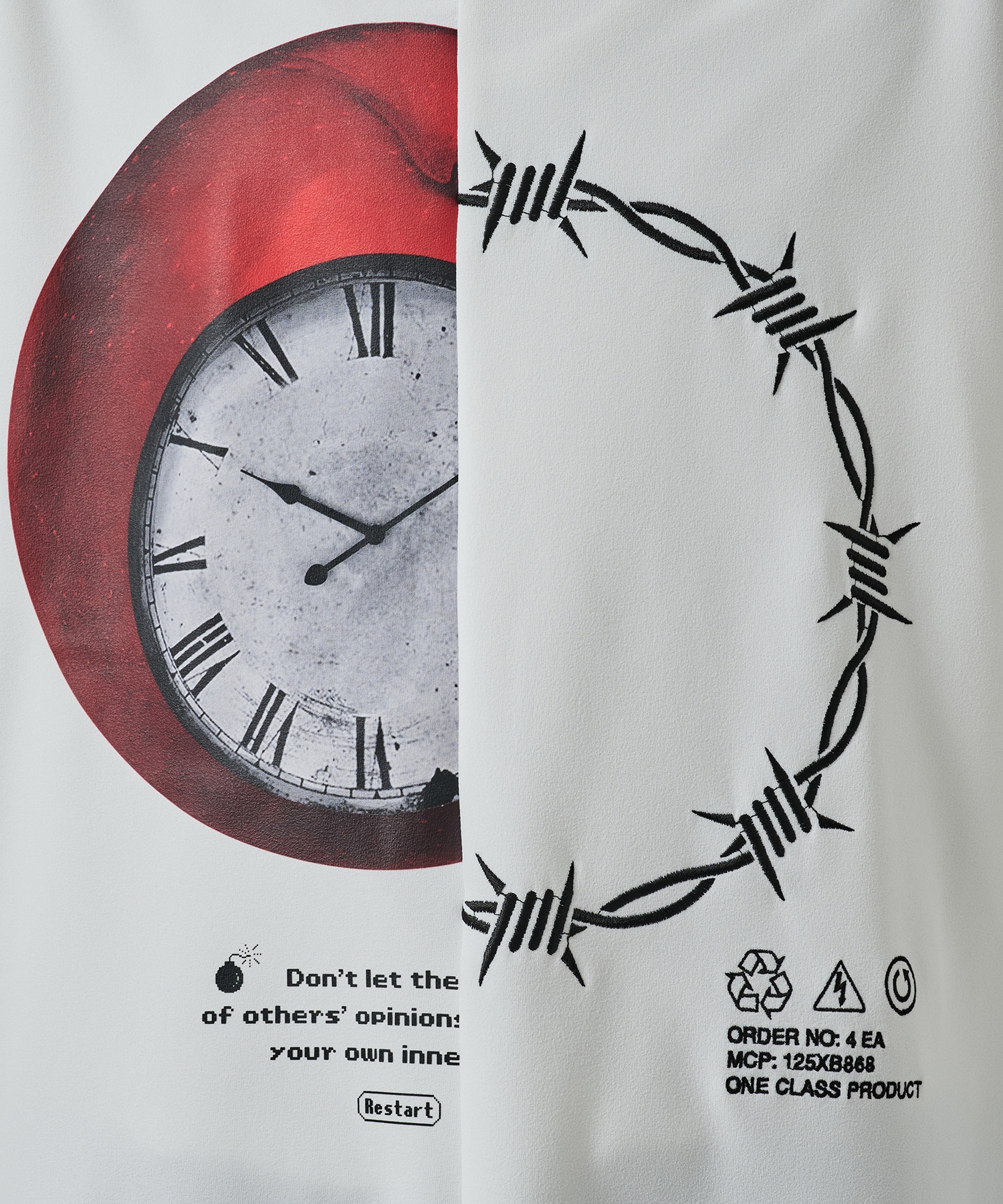 APPLE×YUSHITESSEN TEE SHAREEF