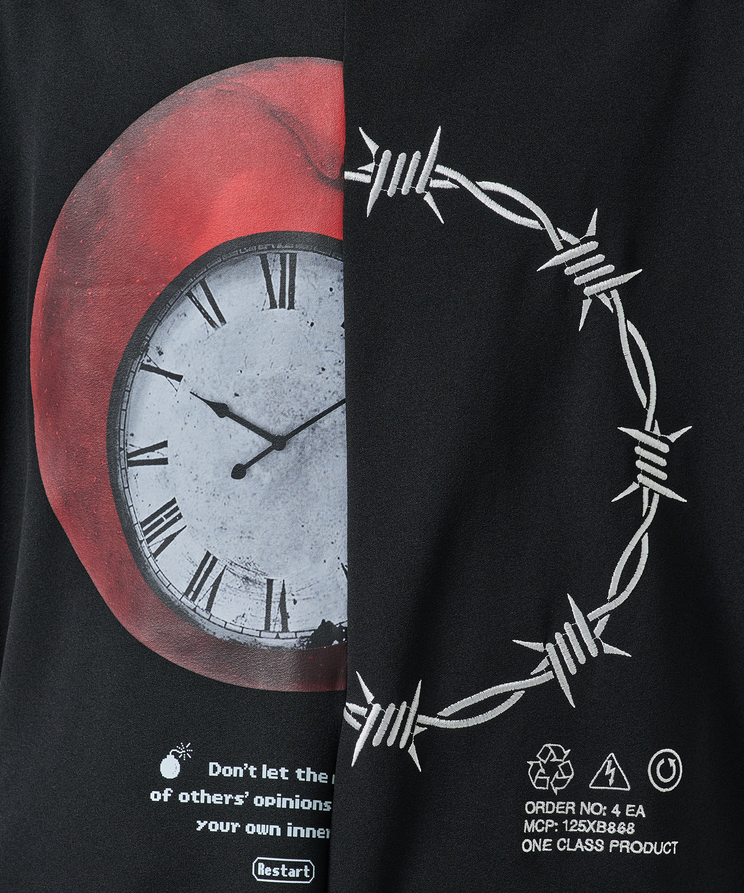 APPLE×YUSHITESSEN TEE SHAREEF
