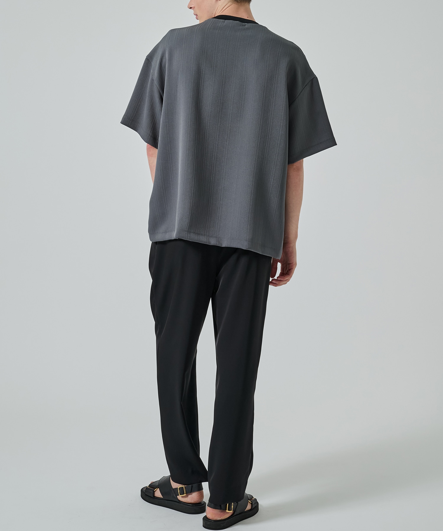 別注 Minimal Pocket S/S PLEATS TEE CULLNI