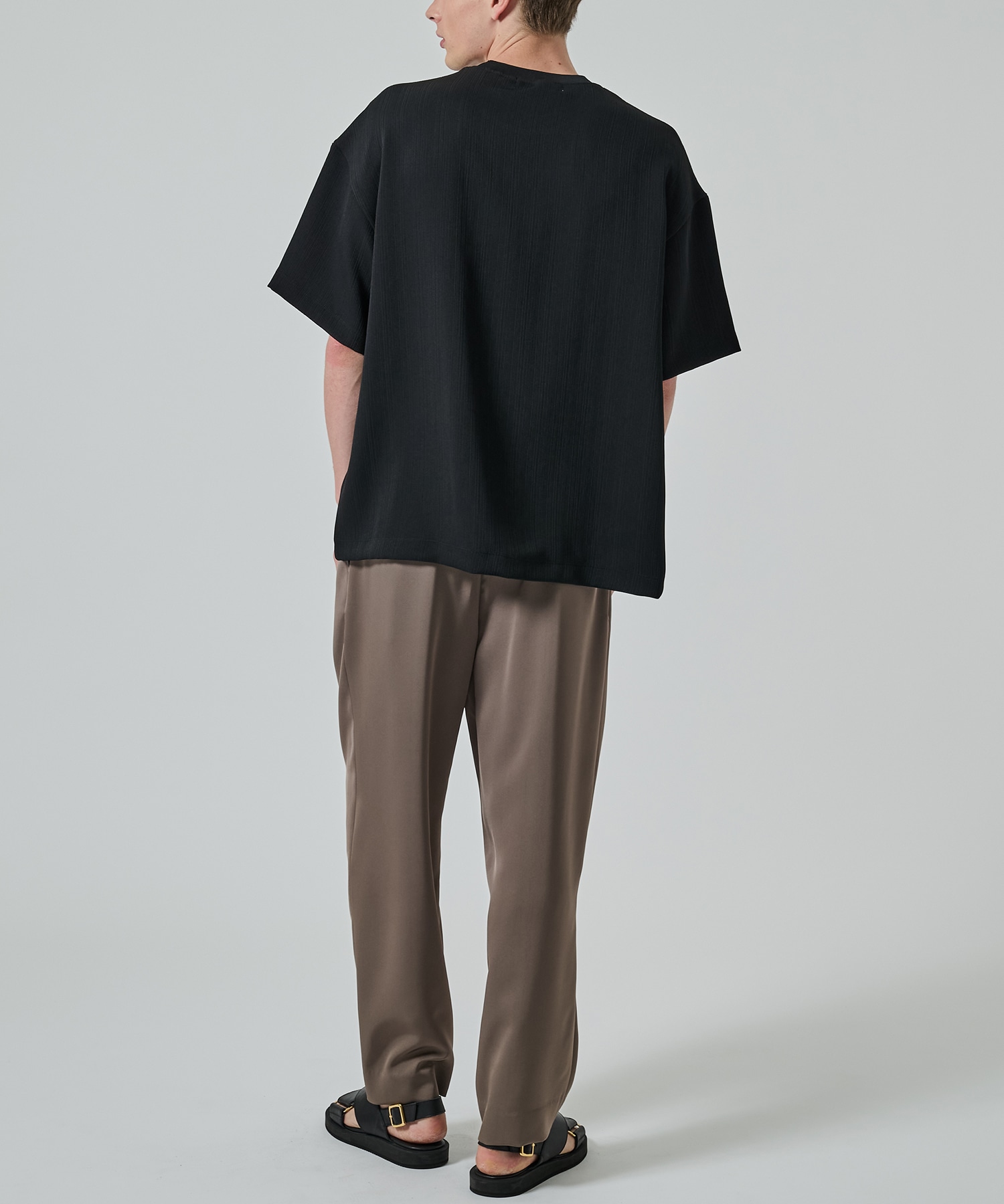 別注 Minimal Pocket S/S PLEATS TEE CULLNI