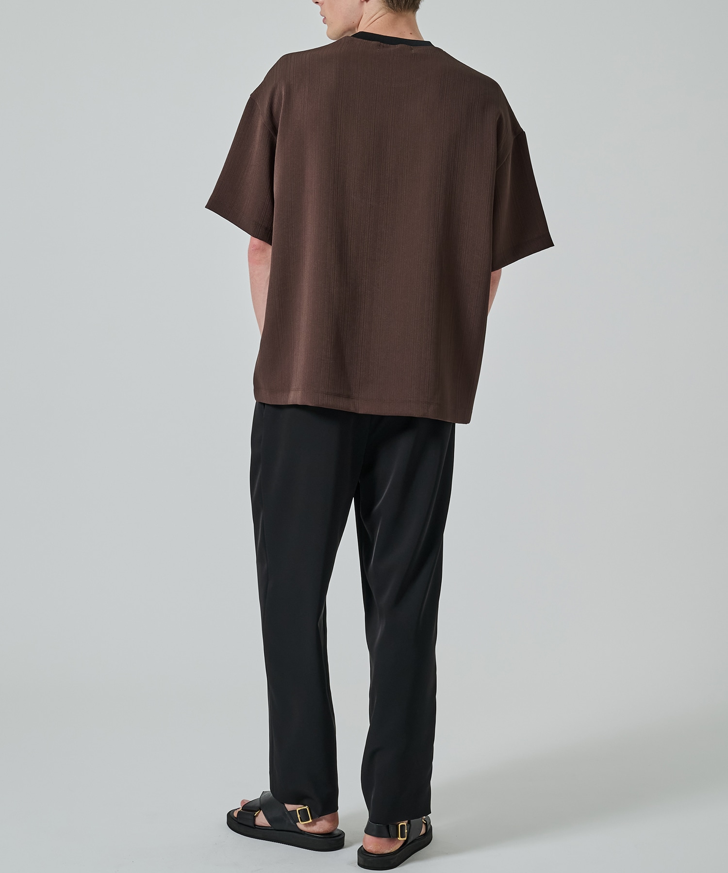 別注 Minimal Pocket S/S PLEATS TEE CULLNI