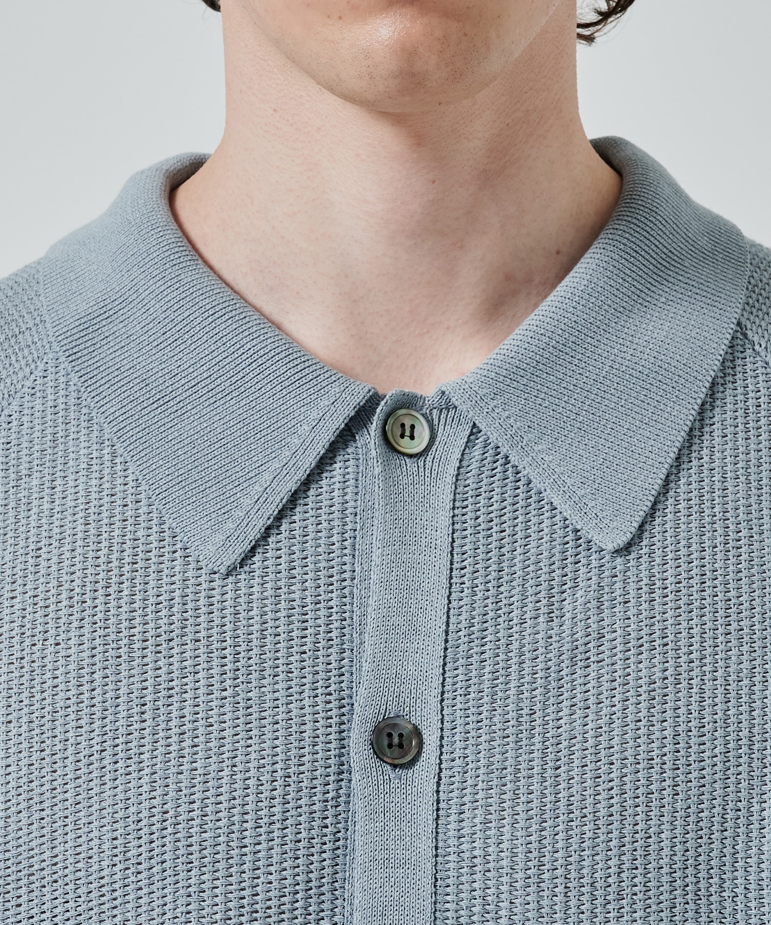 〈別注〉OX SUMMER KNIT S/S BATONER