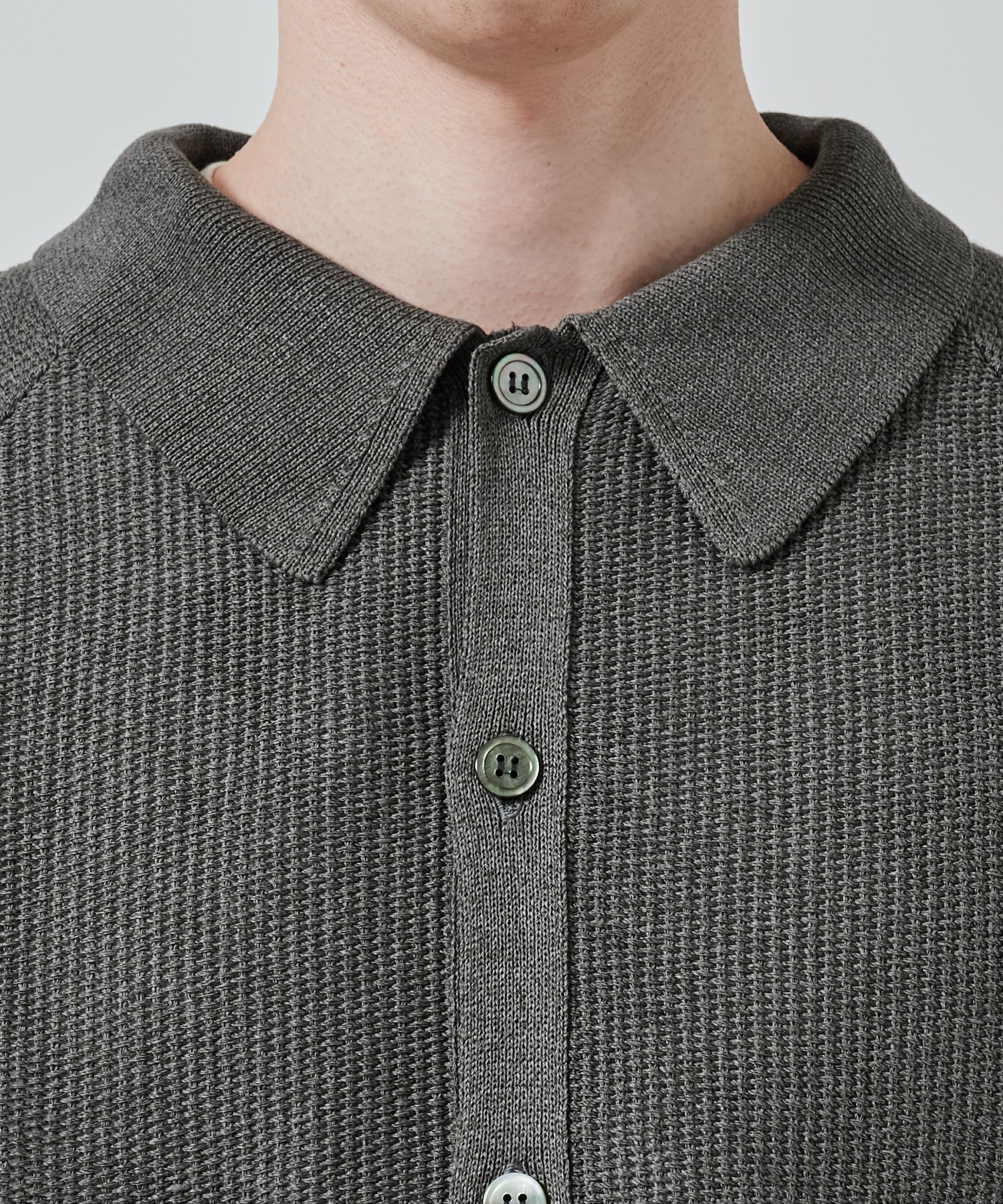 〈別注〉OX SUMMER KNIT S/S BATONER