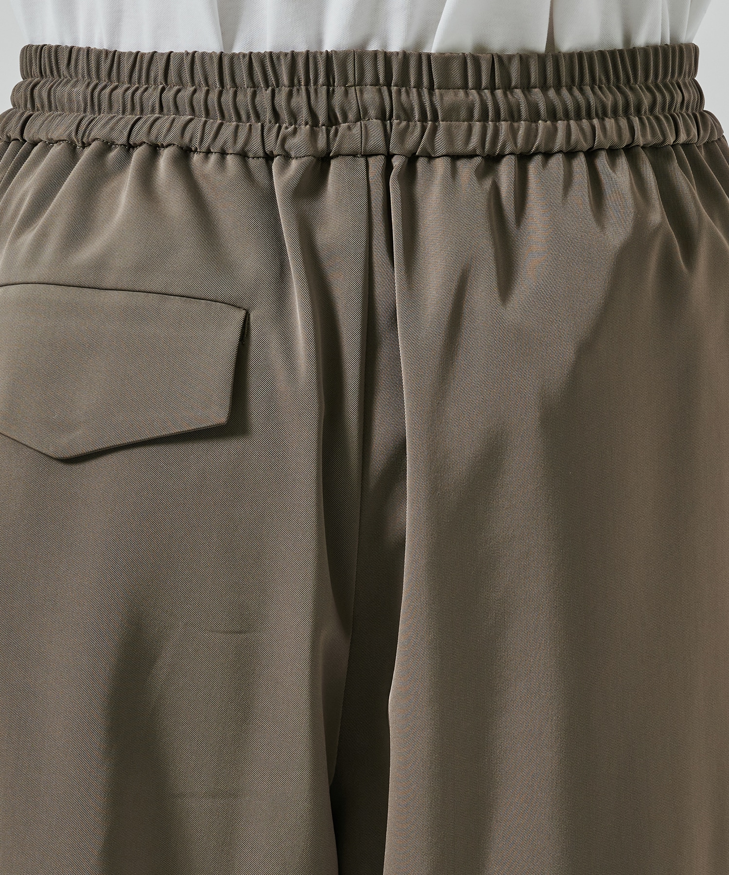 〈別注〉 Dry Stretch Twill Side Drawstring Relax Wide Tapered Pa CULLNI