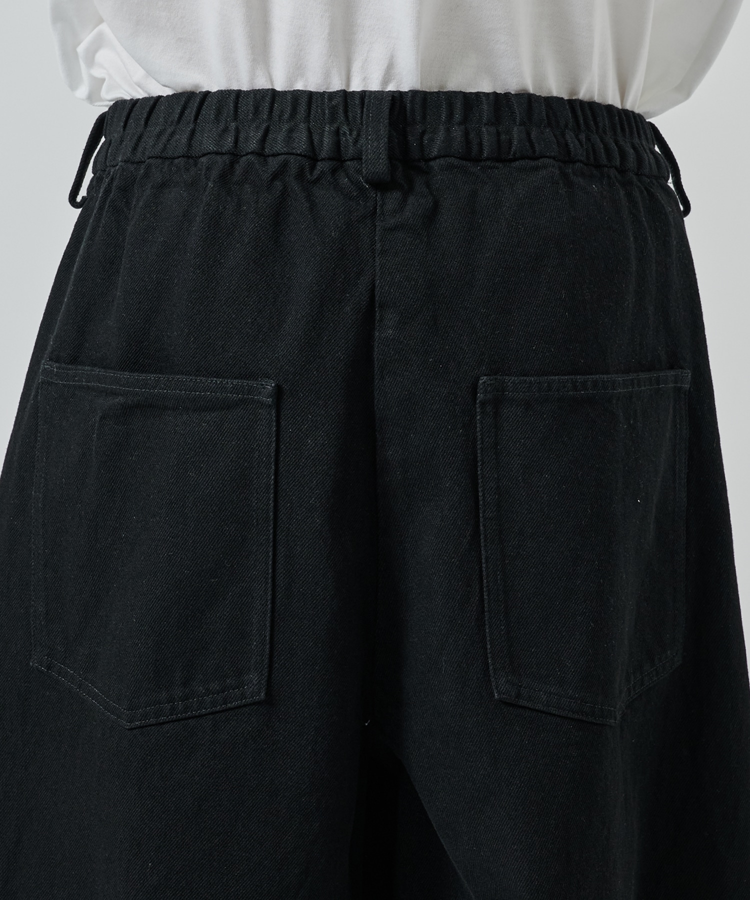 BALLOON WIDE DEINM PANTS STUDIOUS