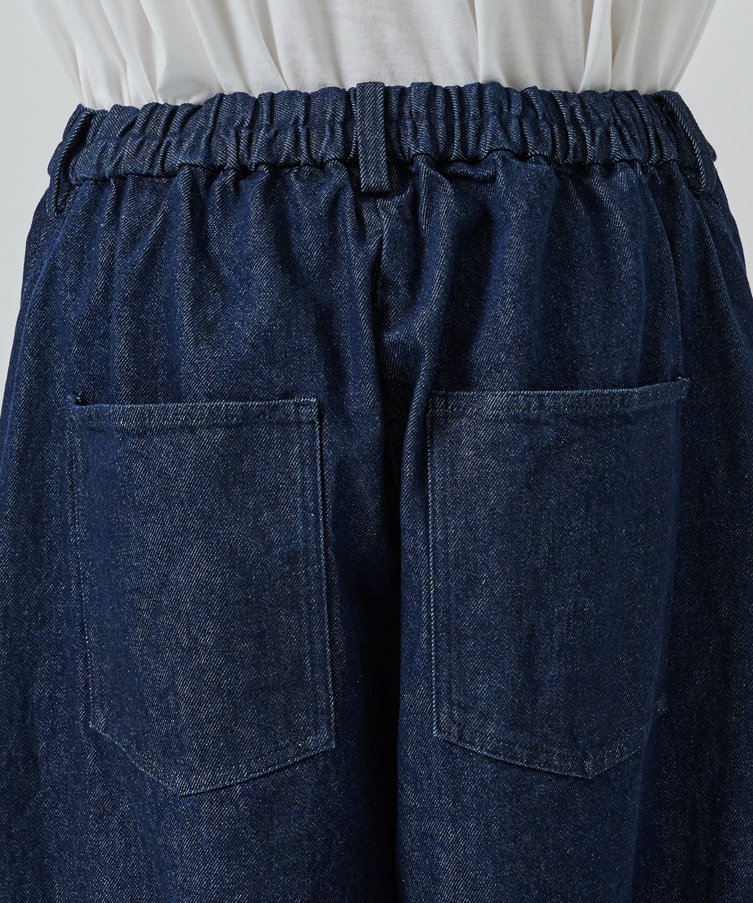 BALLOON WIDE DEINM PANTS STUDIOUS