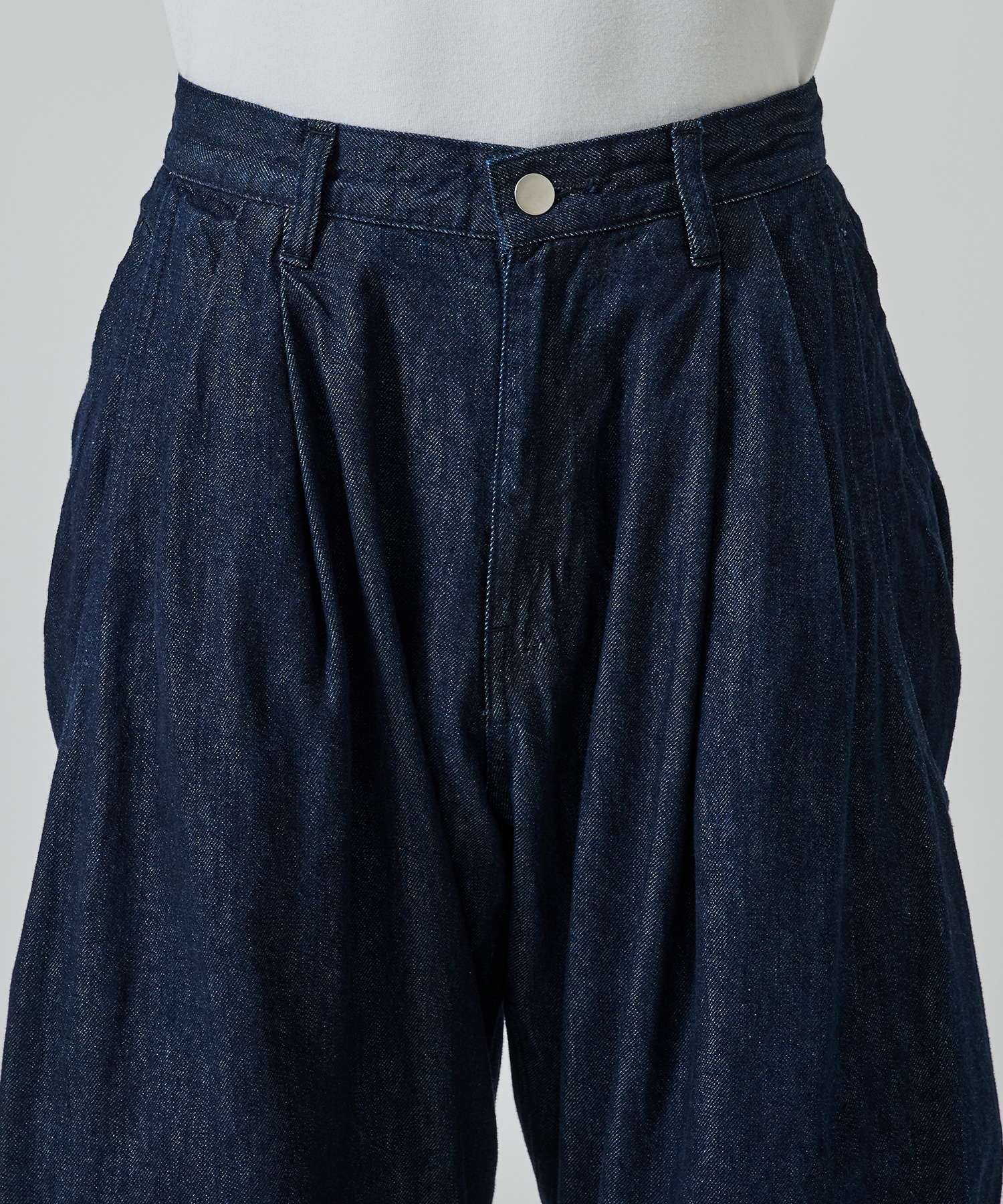 別注 CURVED LEG UTILITY TROUSERS NVRFRGT