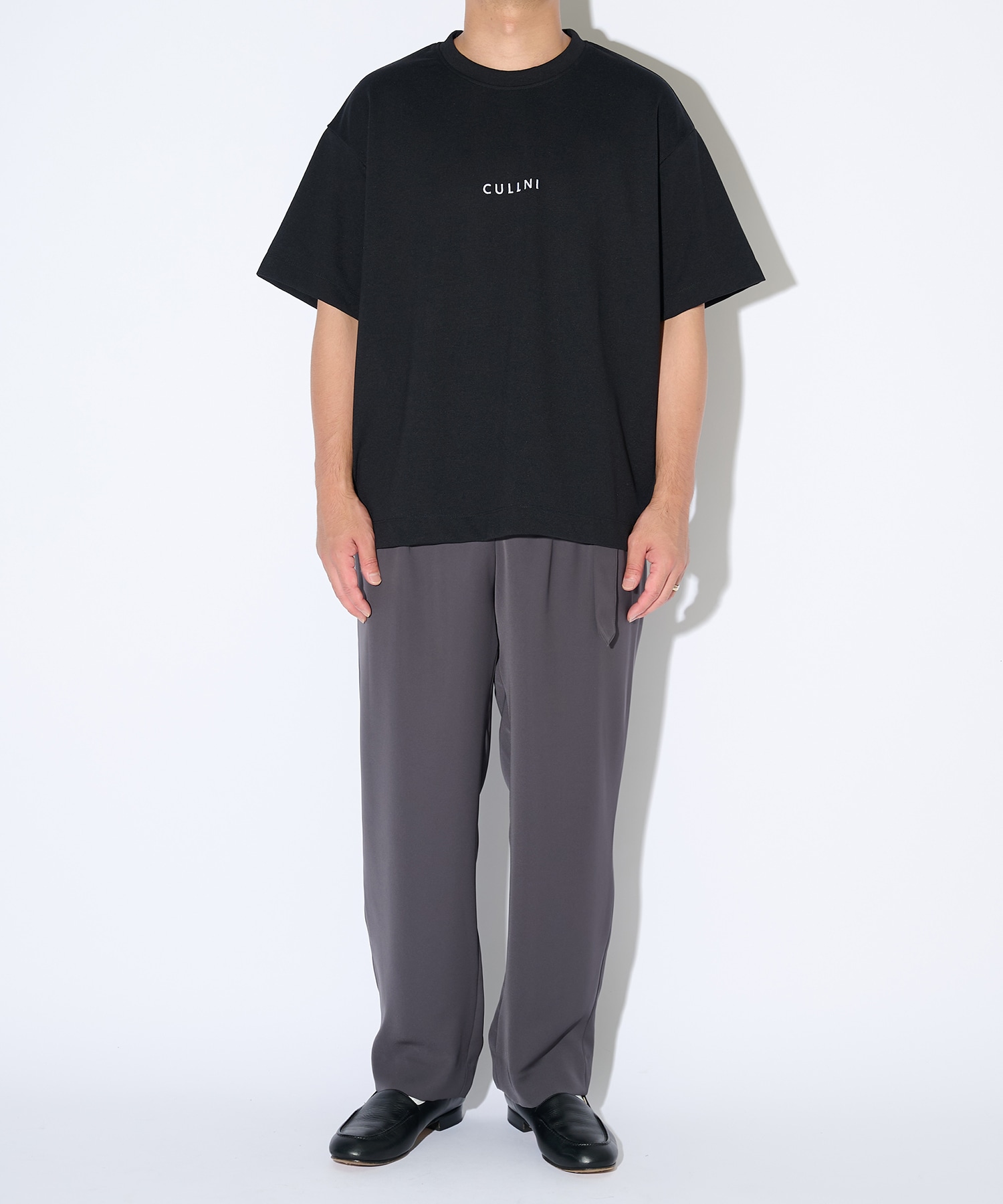 別注〉2Tuck Pants with Long Belt for STUDIOUS | CULLNI