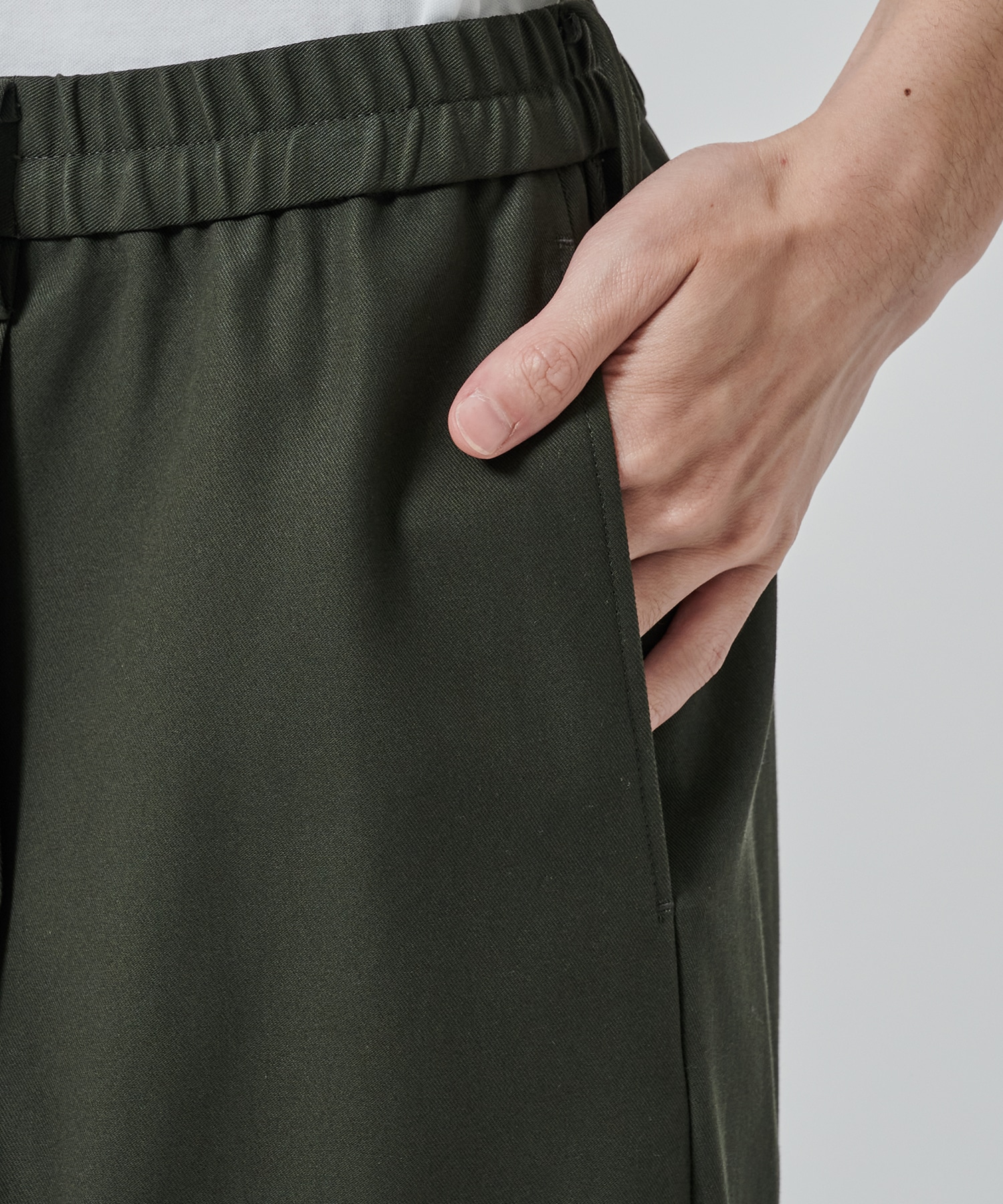 GANSHIN DRILL WIDE SLACKS STUDIOUS