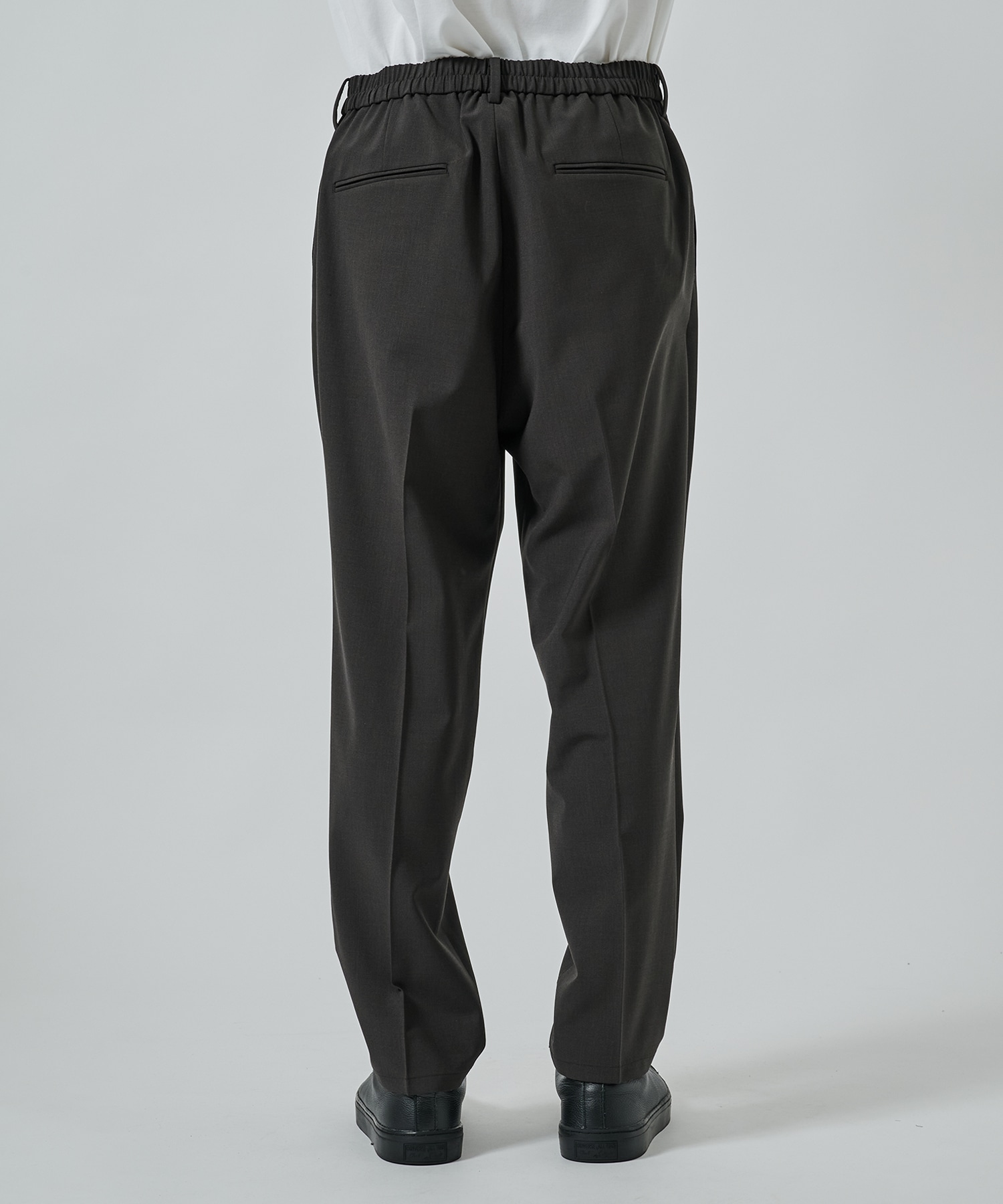 SUMMER WOOL TAPERED SLACKS STUDIOUS