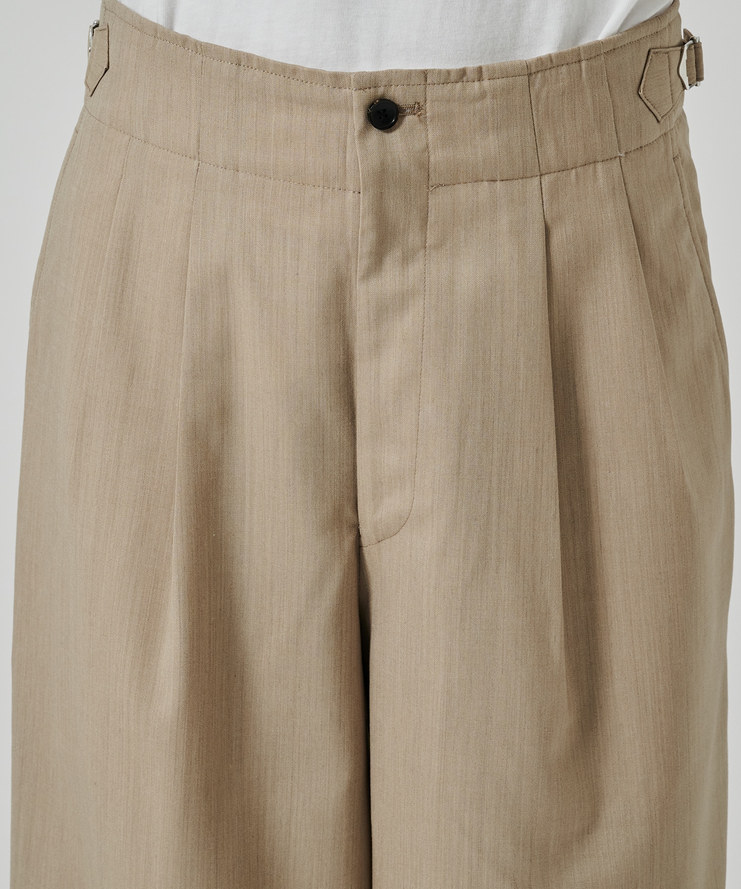 TWO TUCK MILITARY TROUSERS MARKAWARE/marka